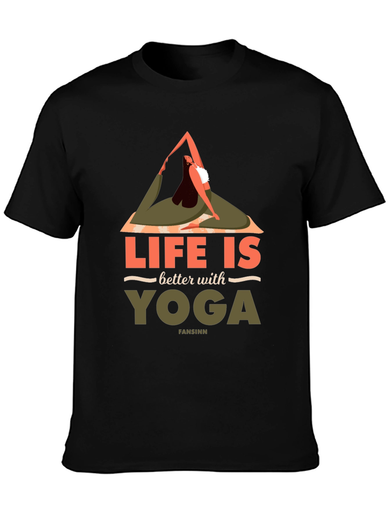 Life is Better with Yoga Graphic Tee