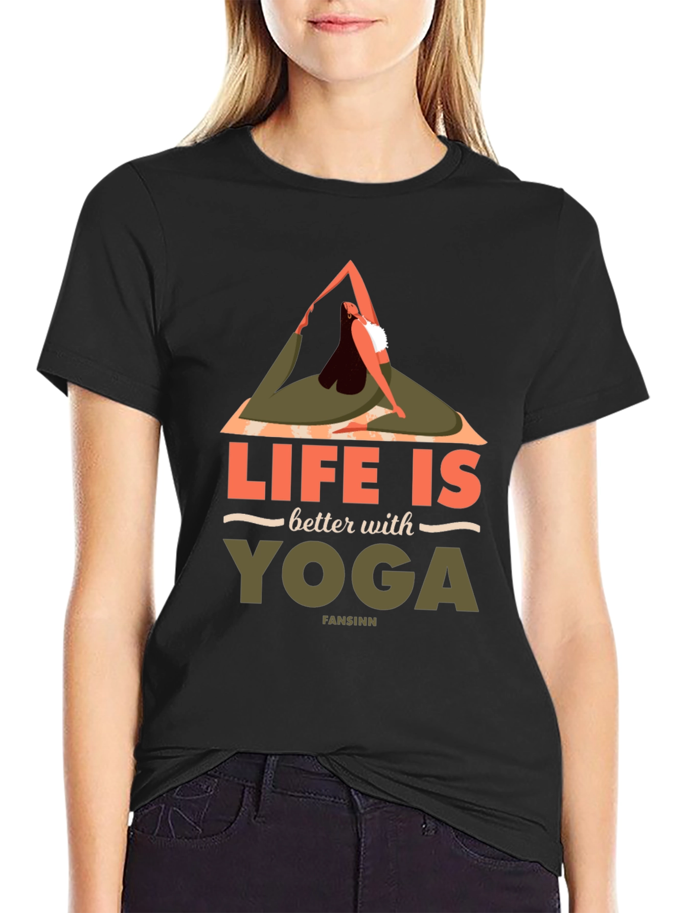 Life is Better with Yoga Graphic Tee