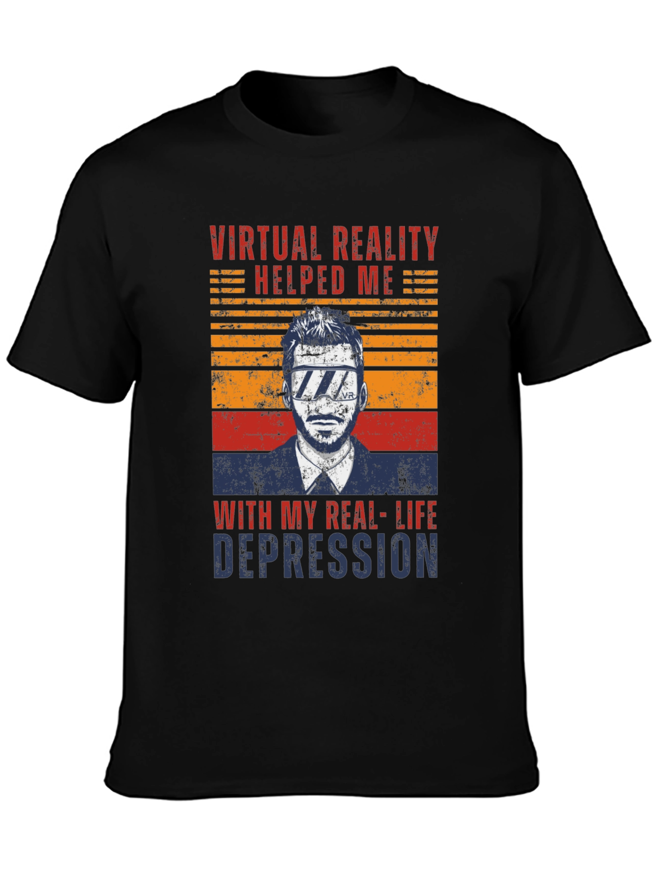 Virtual Reality Helped Me T-Shirt