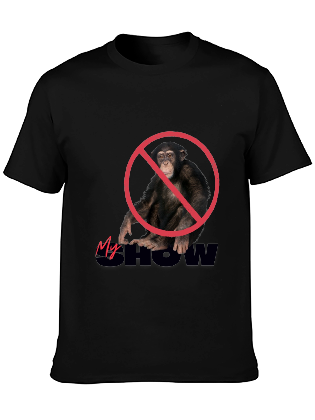 No Monkey Show T-Shirt - Premium Cotton Tee