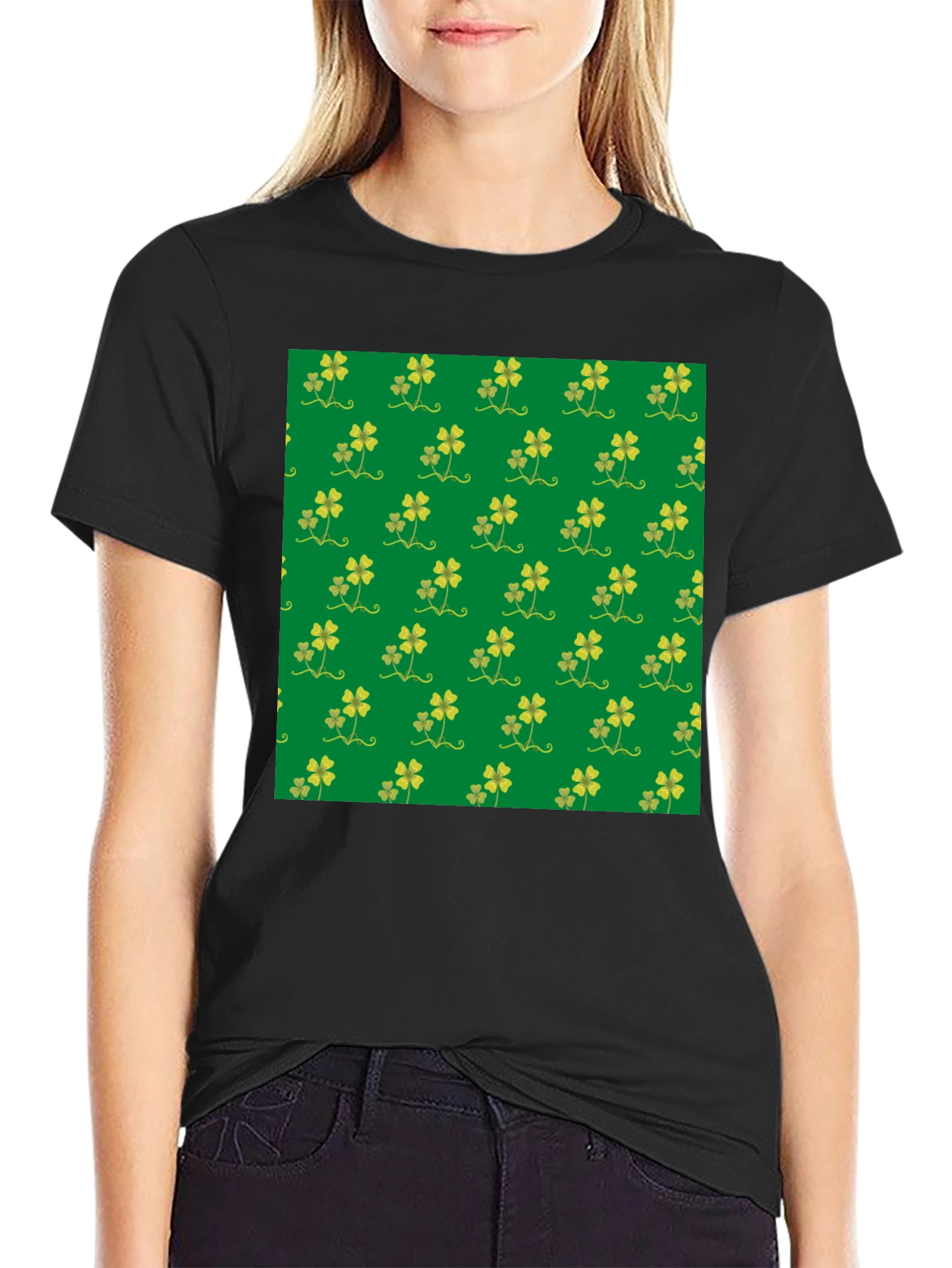 Lucky Clover Graphic Tee - St. Patricks Day Style