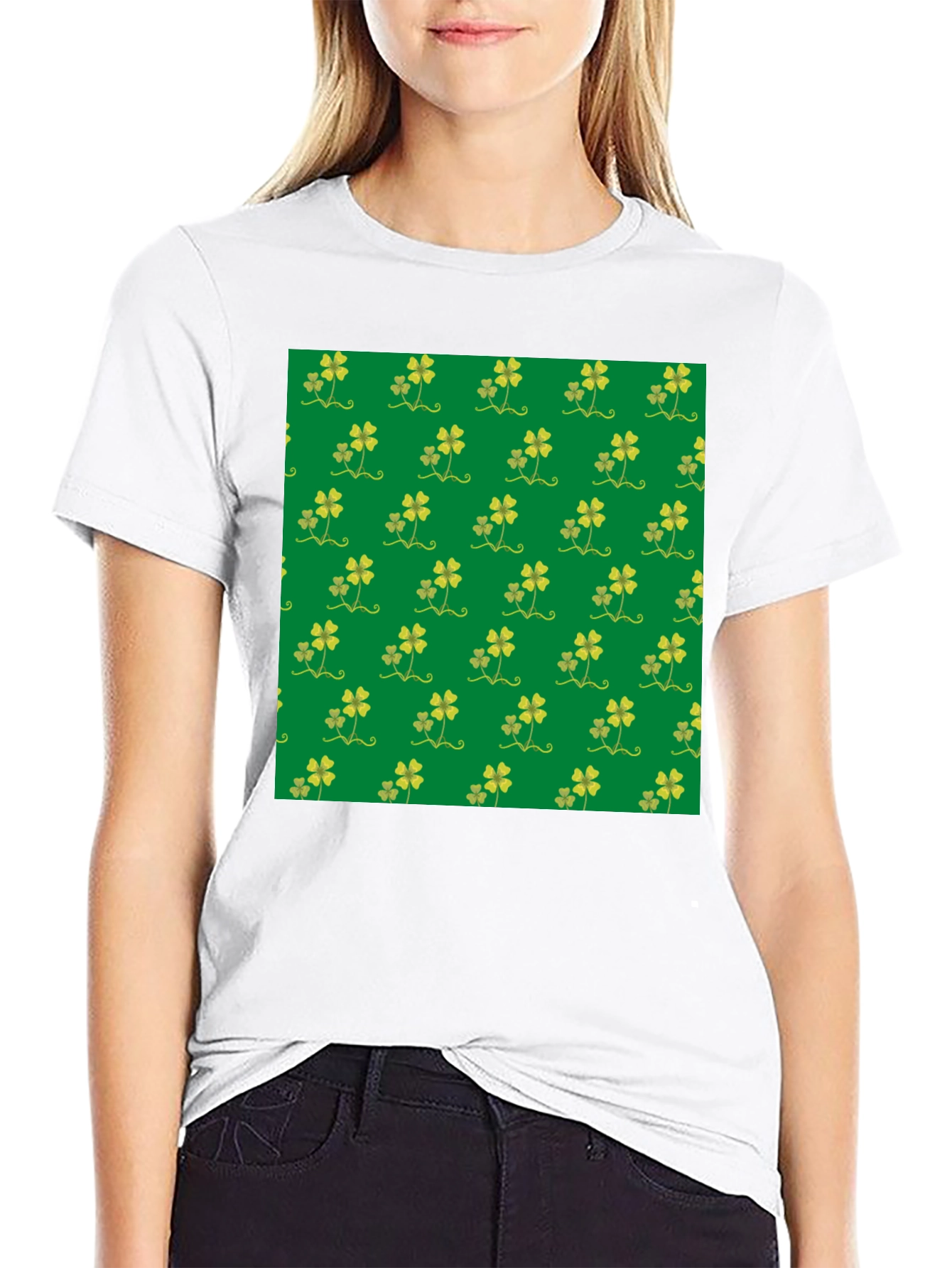 Lucky Clover Graphic Tee - St. Patricks Day Style