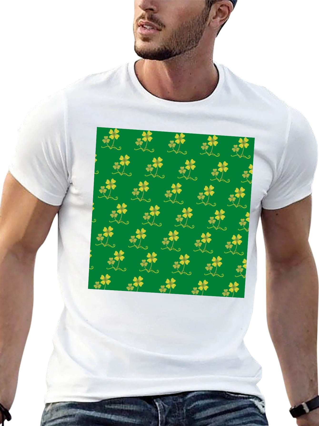 Lucky Clover Graphic Tee - St. Patricks Day Style