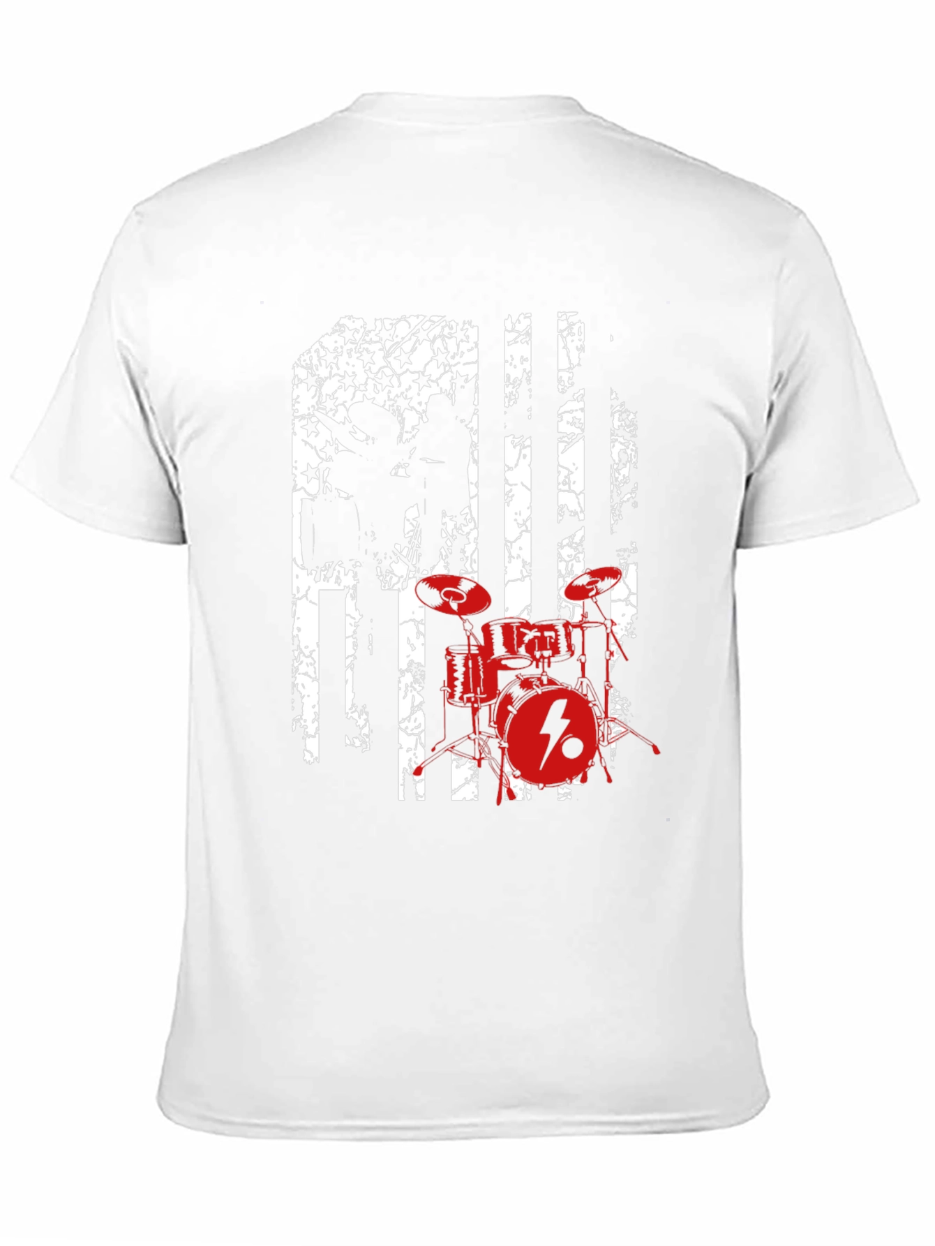 Drum Set Graphic T-Shirt