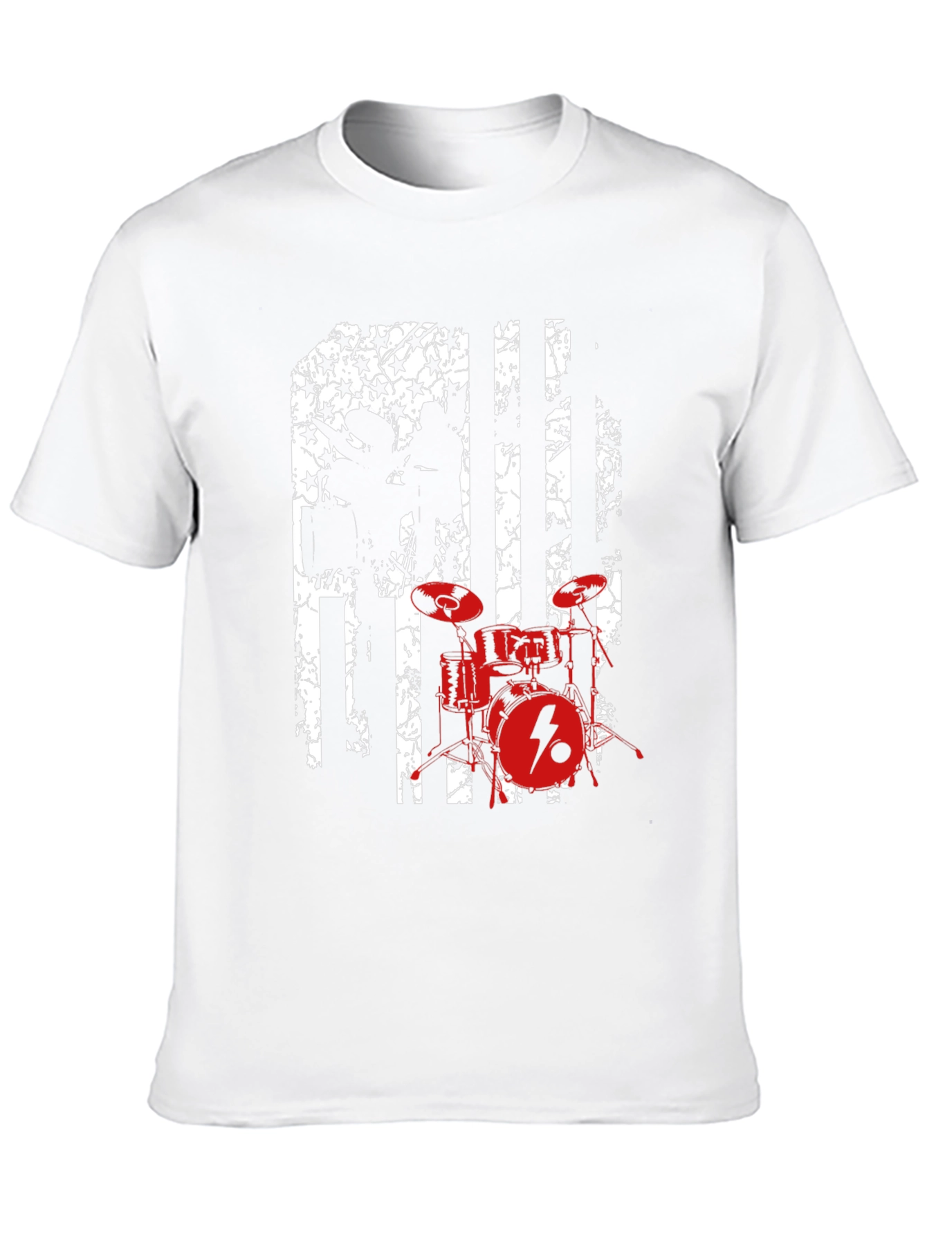 Drum Set Graphic T-Shirt