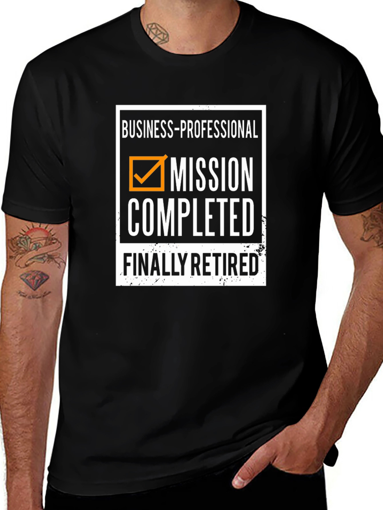 Mission Completed: Finally Retired T-Shirt