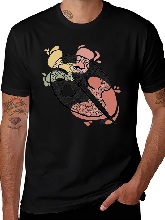 Artist Palette Graphic Tee - Painter T-Shirt
