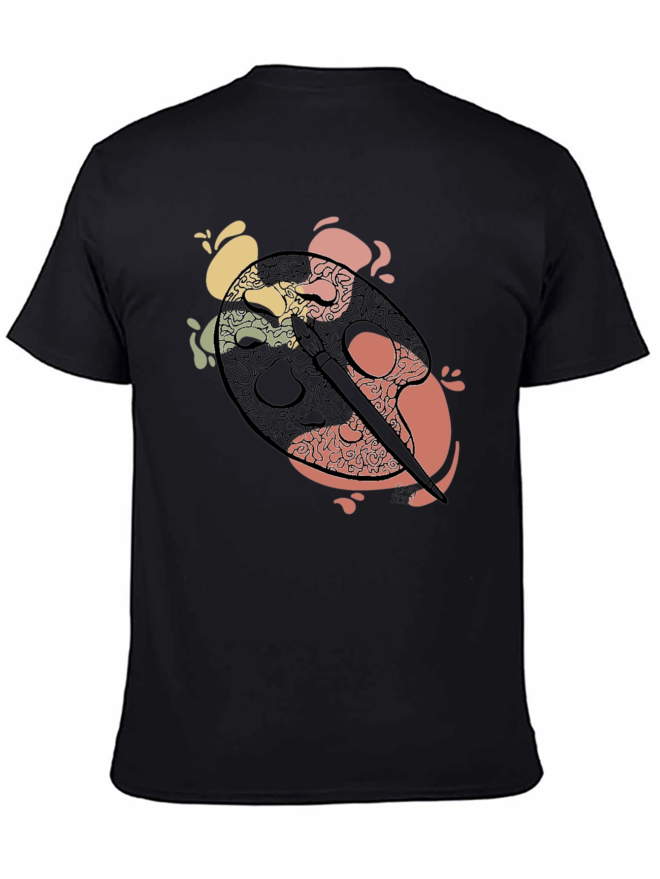Artist Palette Graphic Tee - Painter T-Shirt