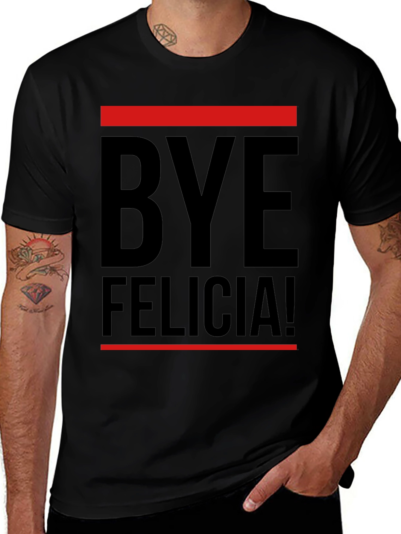 Bye Felicia Graphic Tee - Funny Slogan T-Shirt