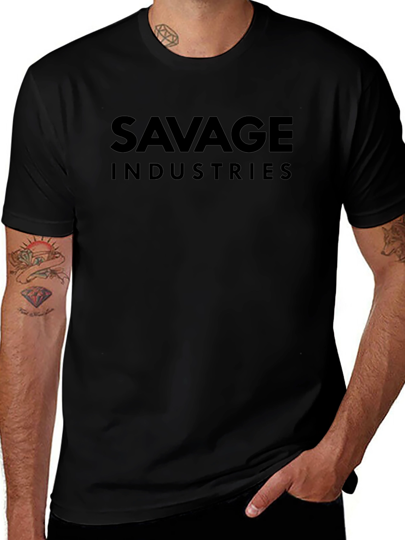 Savage Industries Black T-Shirt
