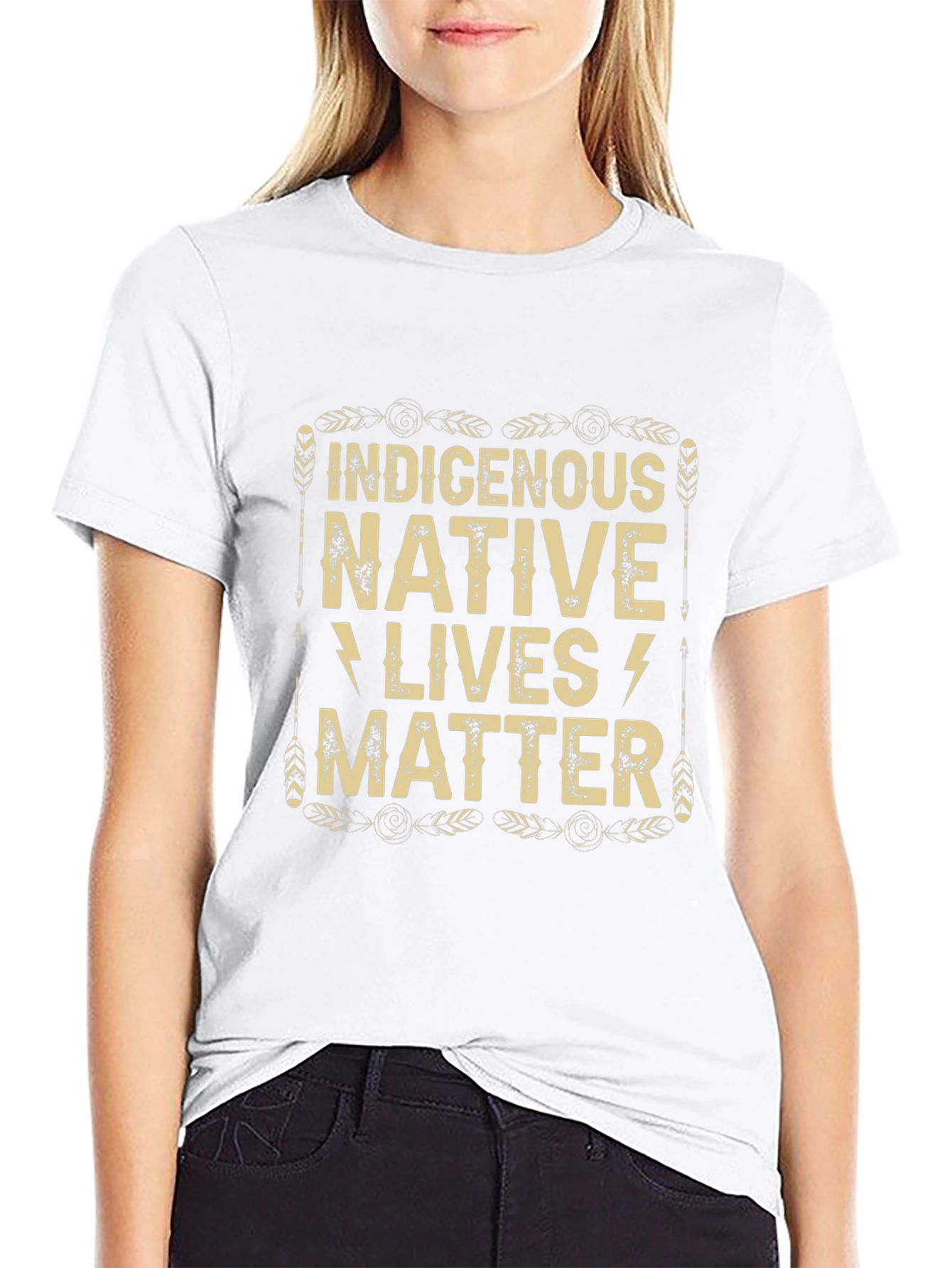 Indigenous Native Lives Matter Graphic Tee