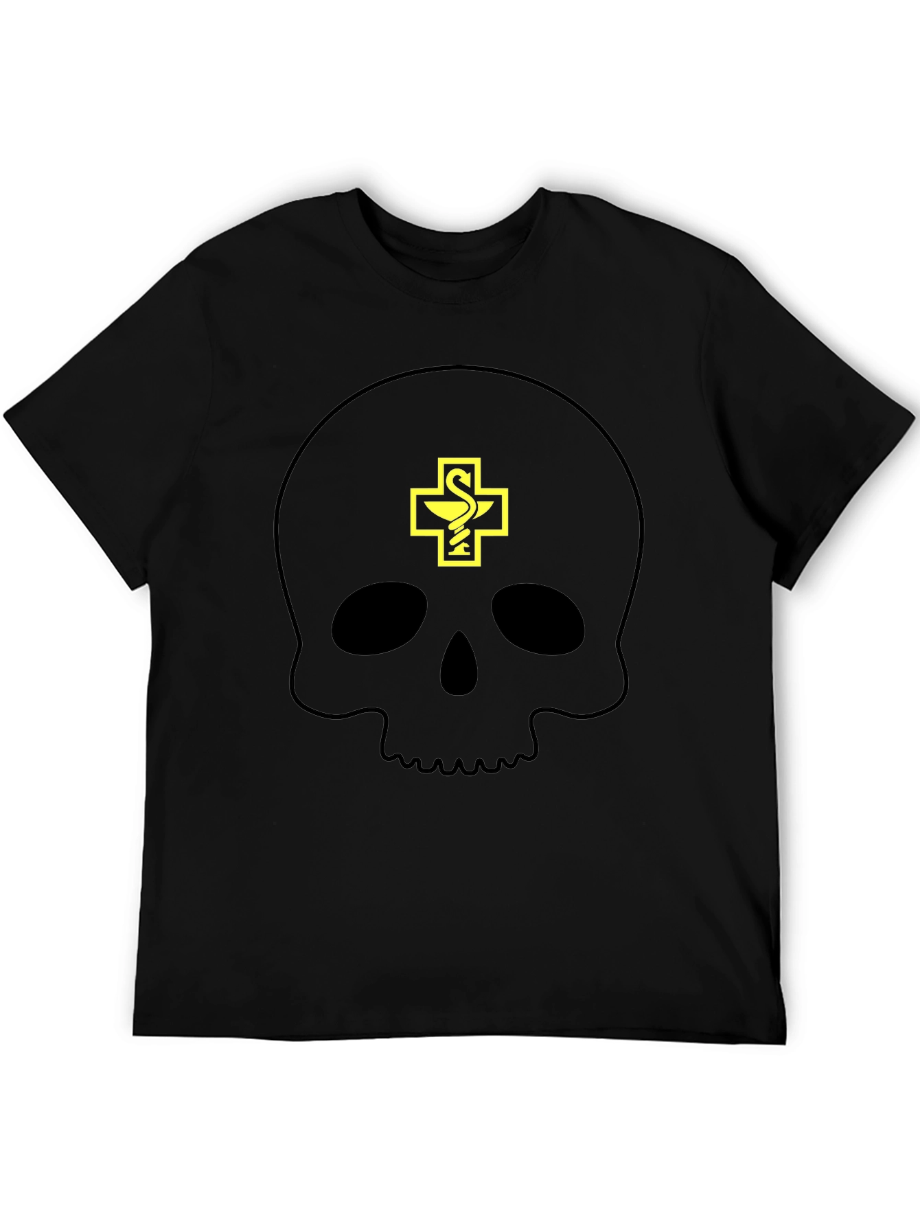 Skull & Cross Pharmacy T-Shirt - Black