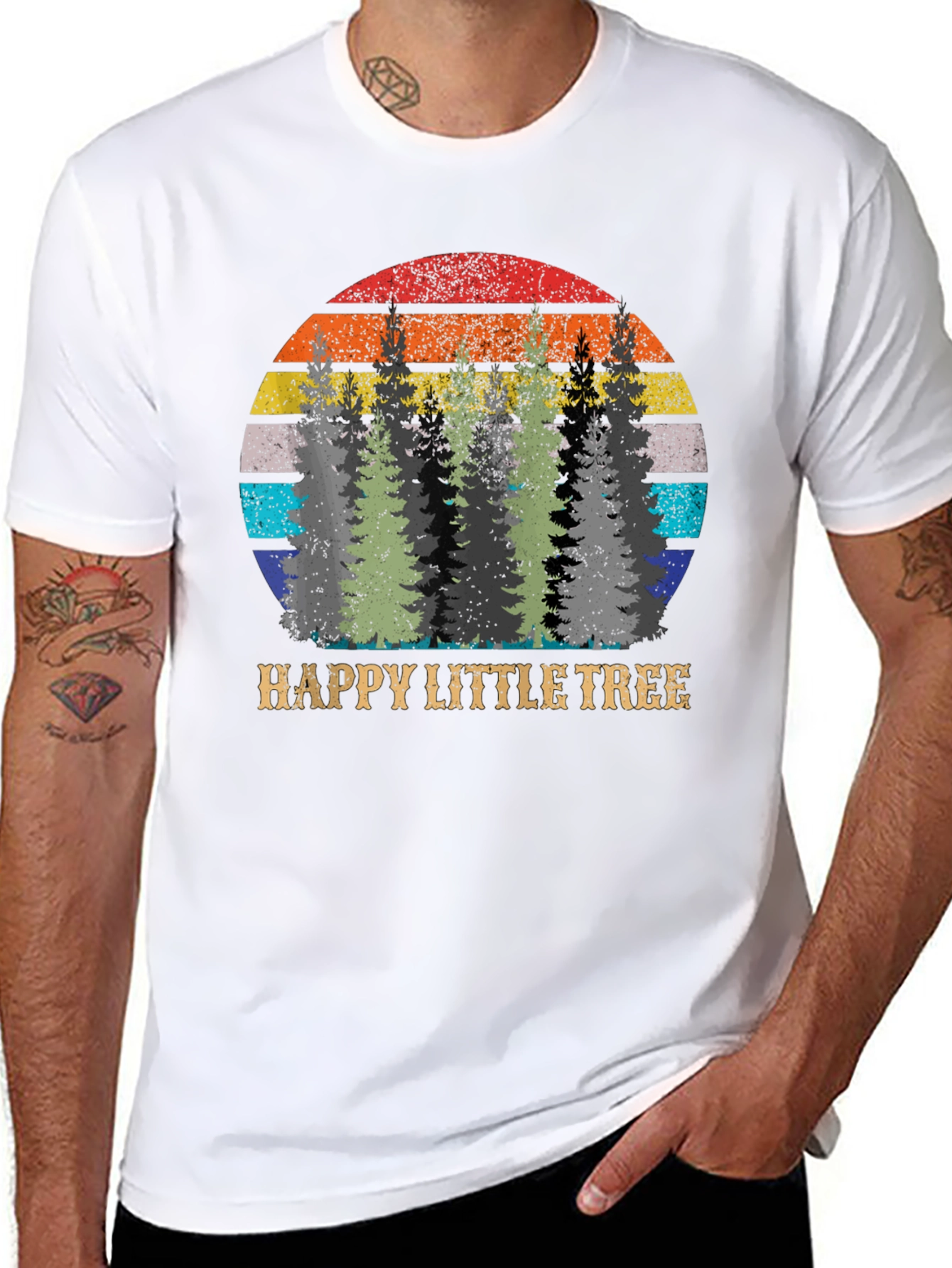 Happy Little Tree Graphic Tee