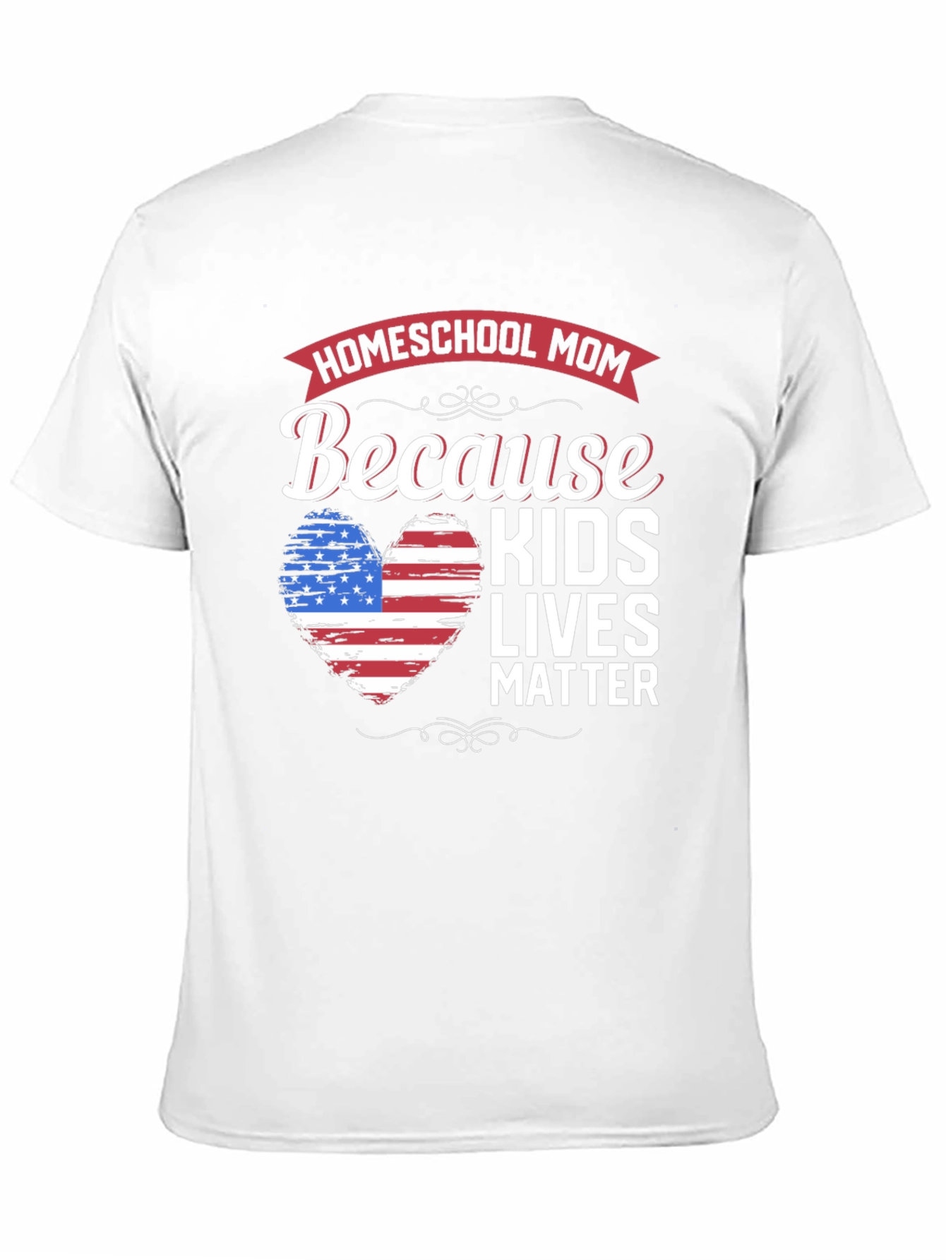 Homeschool Mom Kids Lives Matter T-Shirt
