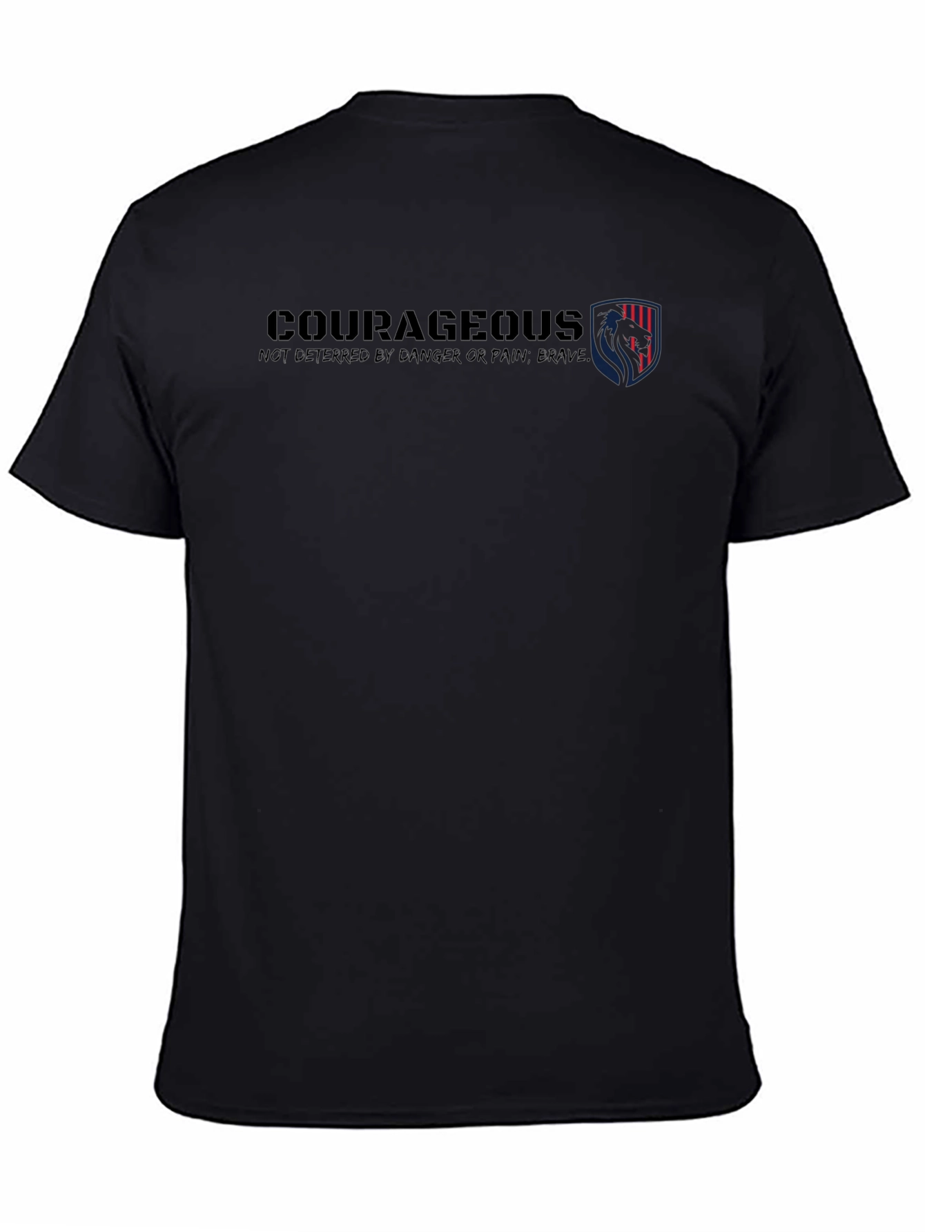 Courageous Graphic Tee - Bold Design Everyday Comfort