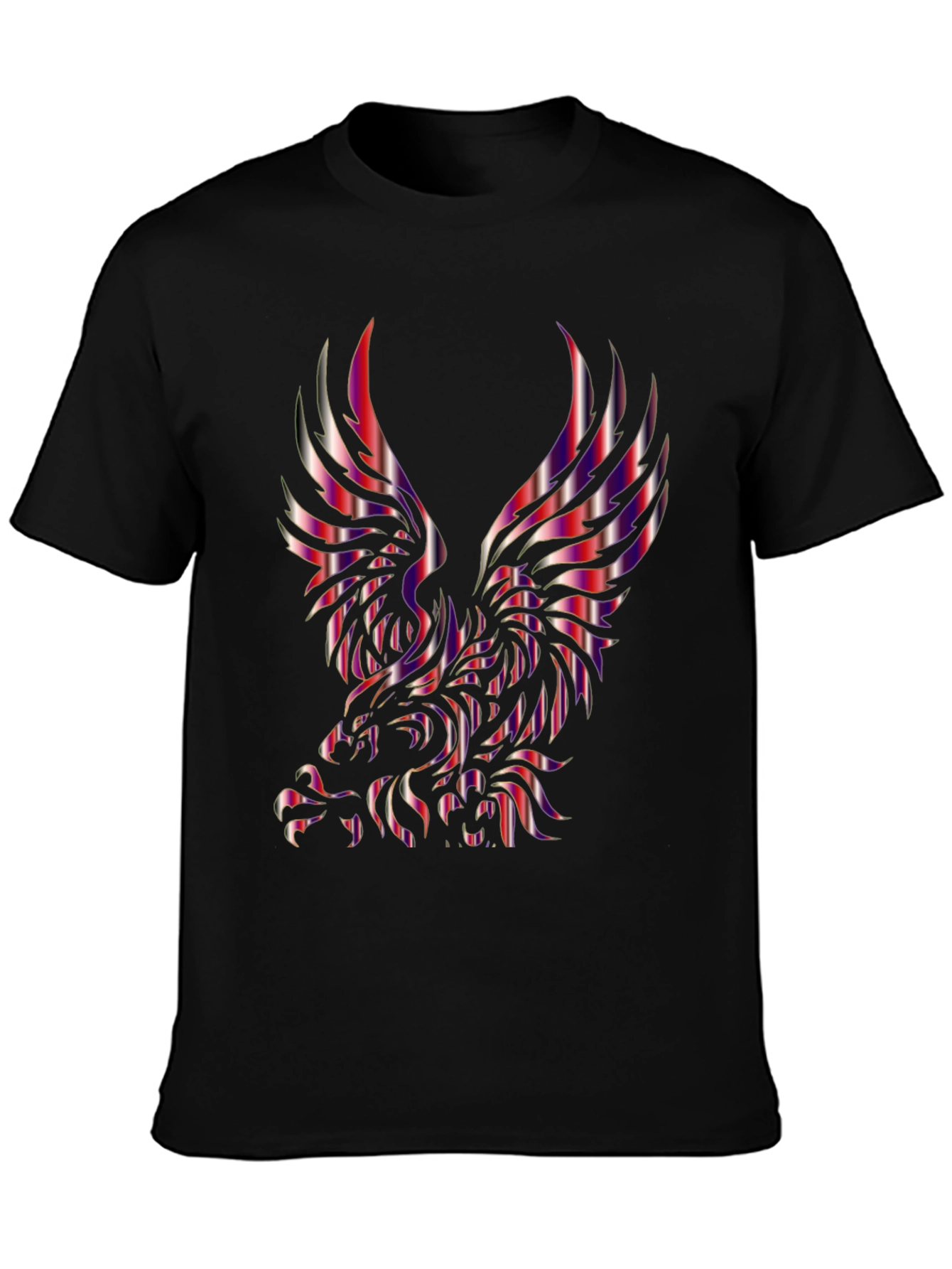 Striking Eagle Graphic Tee - Bold & Stylish