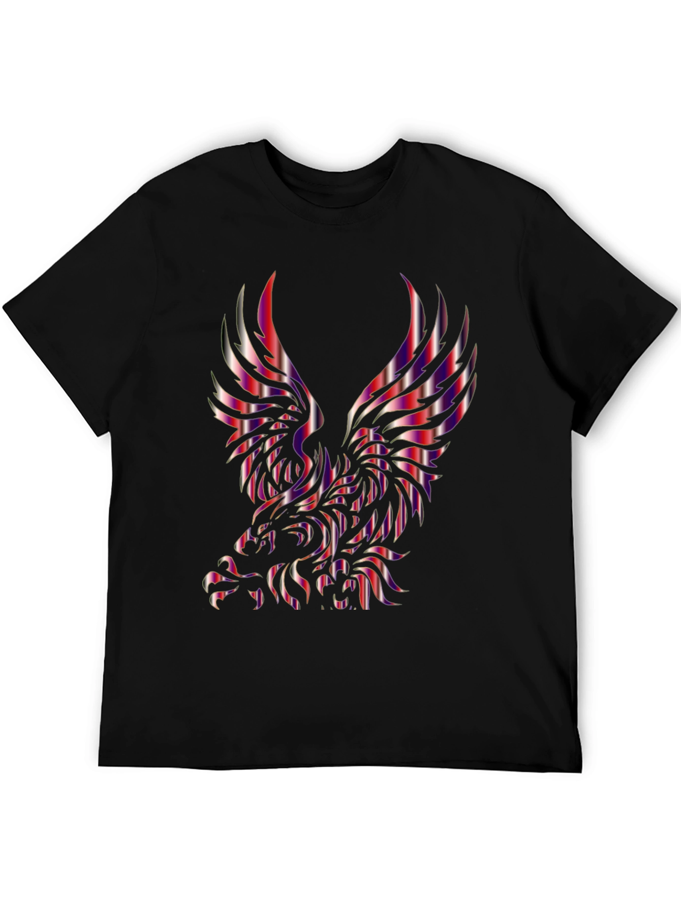 Striking Eagle Graphic Tee - Bold & Stylish