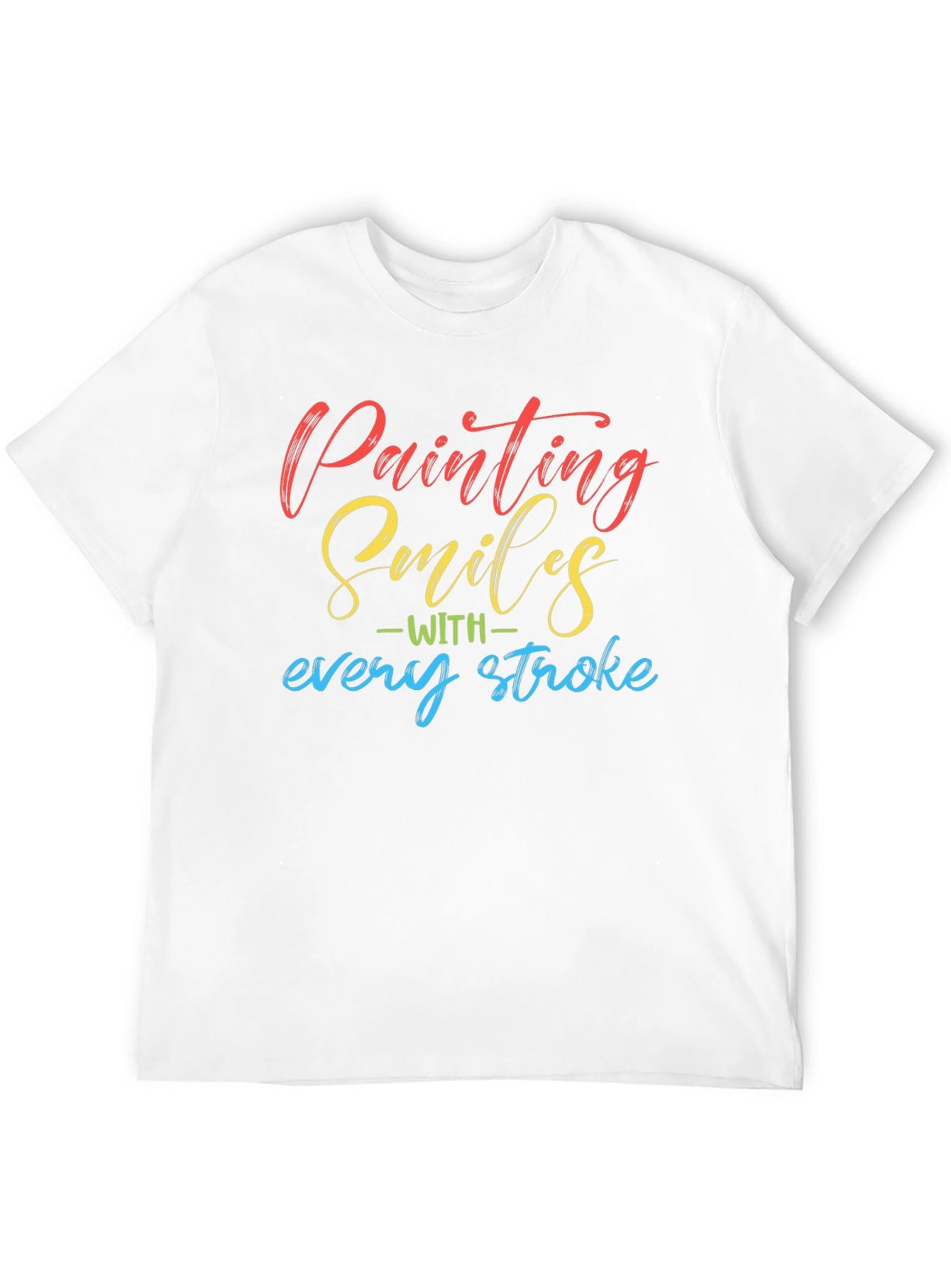 Painting Smiles T-Shirt - Artistic Design