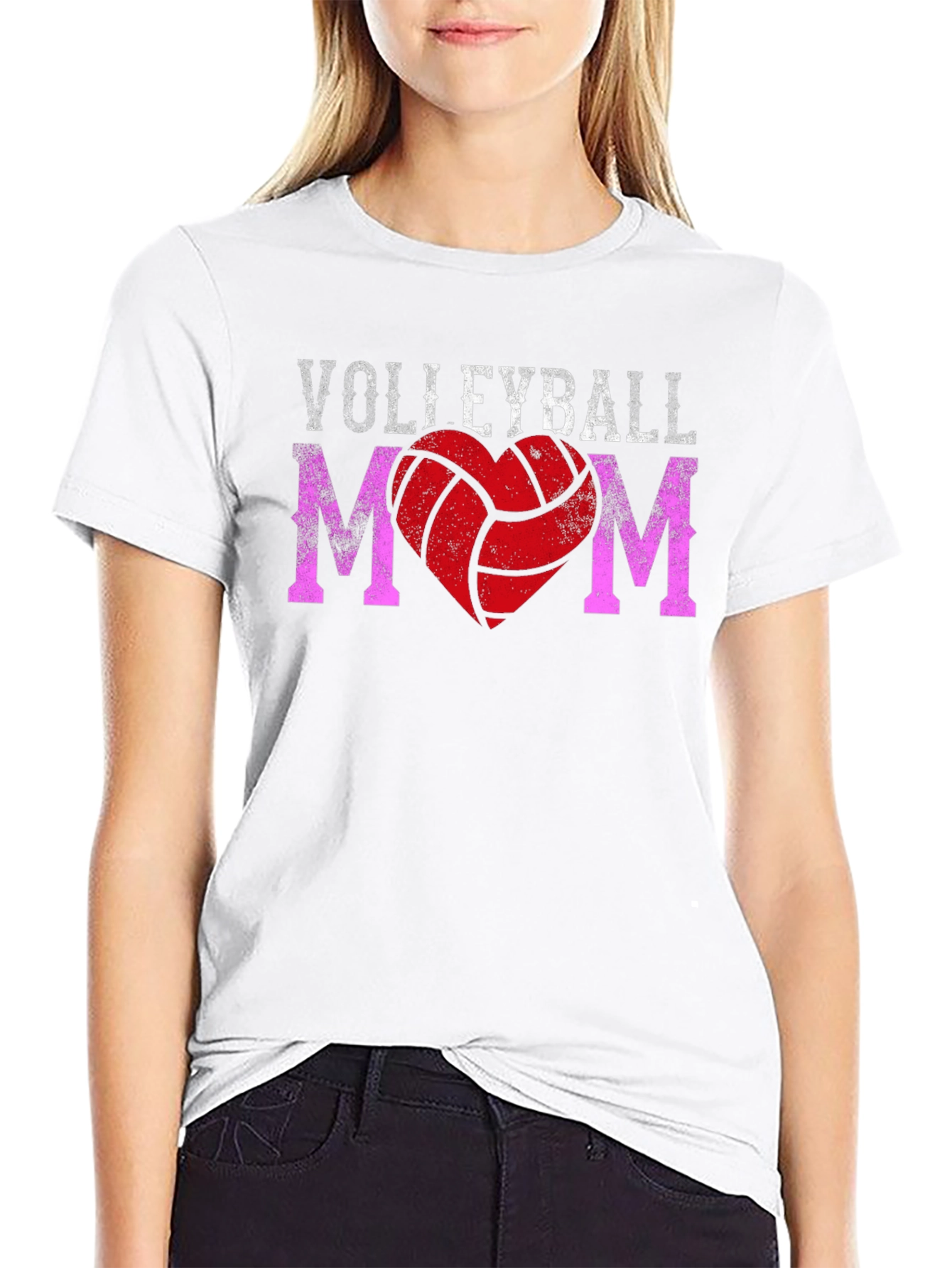 Volleyball Mom Graphic Tee