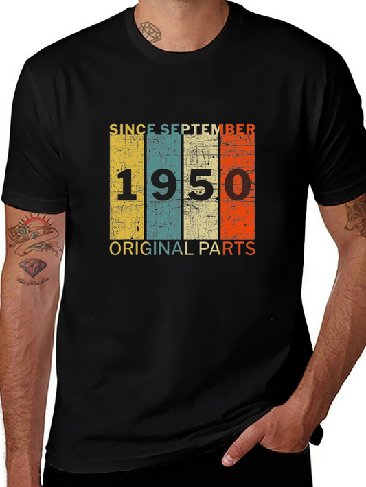 Vintage September 1950 Original Parts T-Shirt