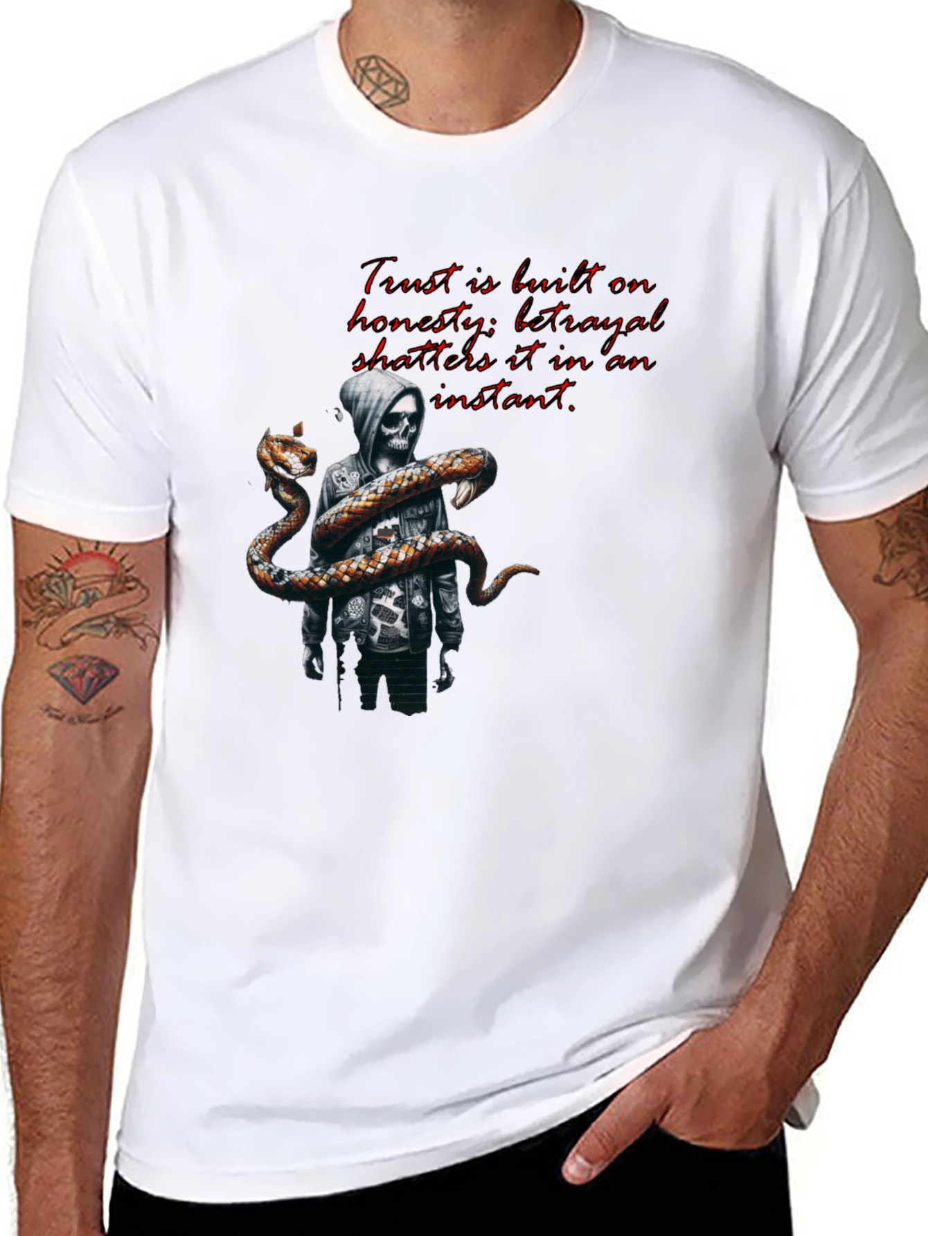 Trust Betrayal Graphic T-Shirt