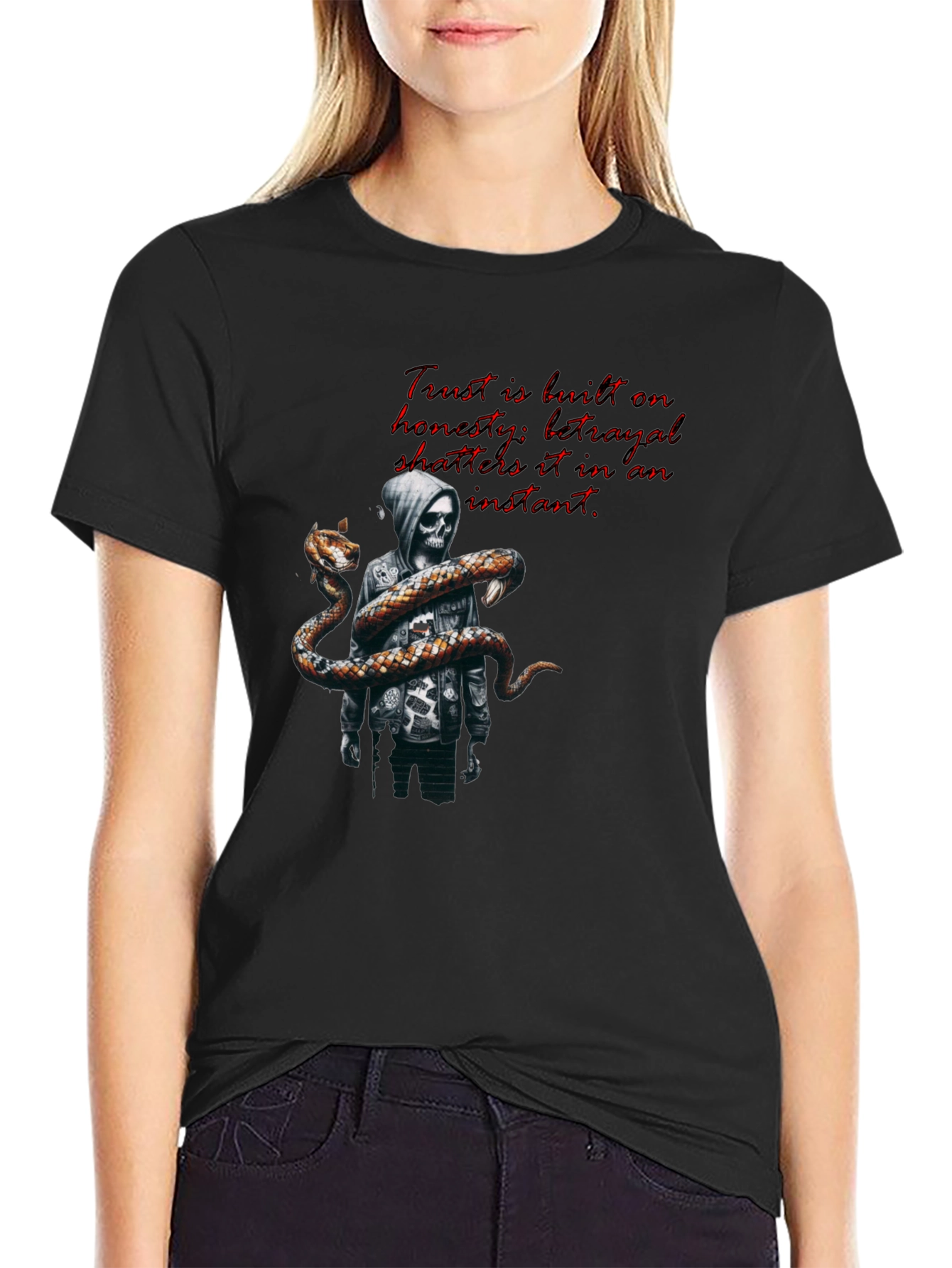 Trust Betrayal Graphic T-Shirt