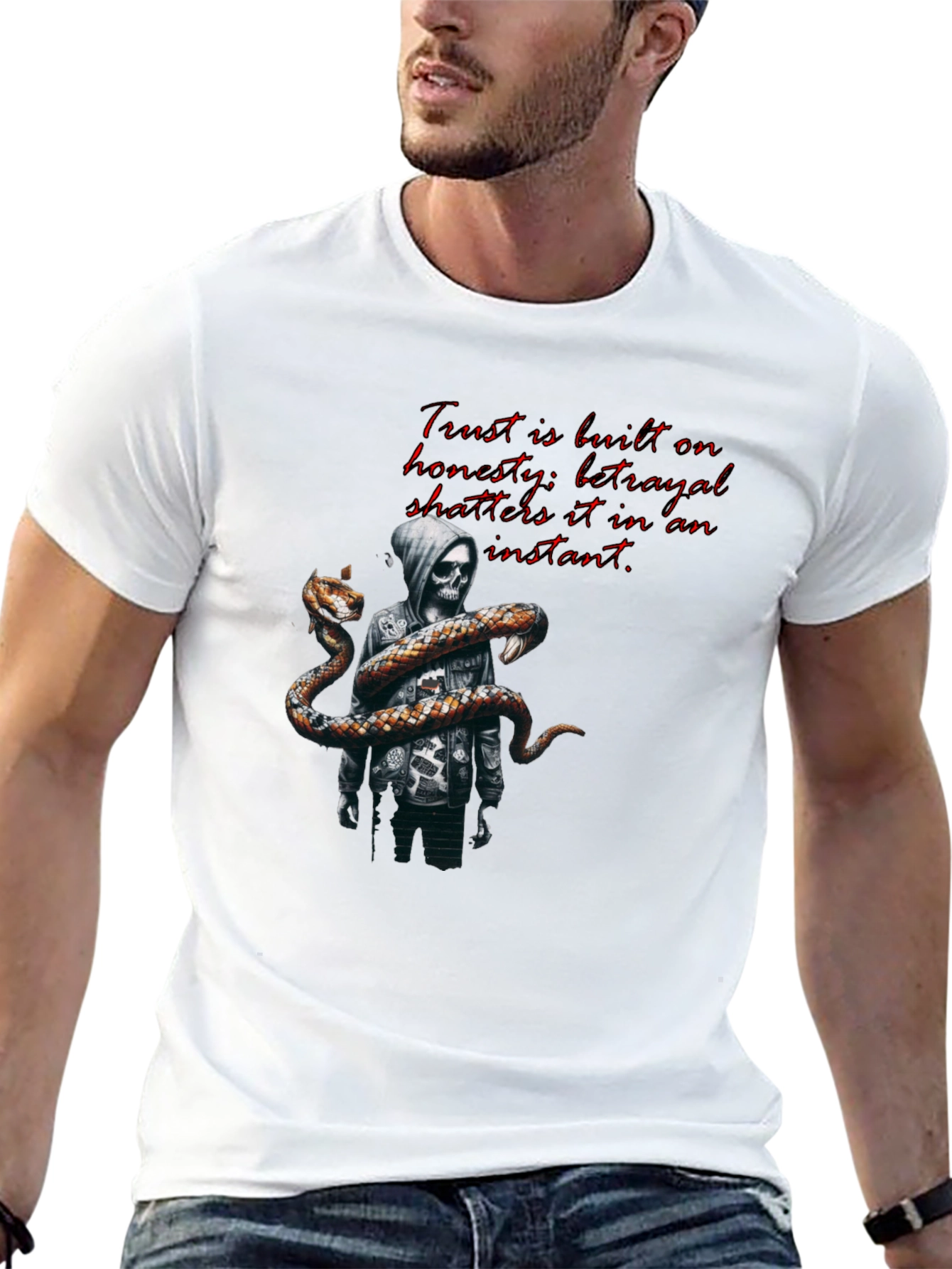 Trust Betrayal Graphic T-Shirt