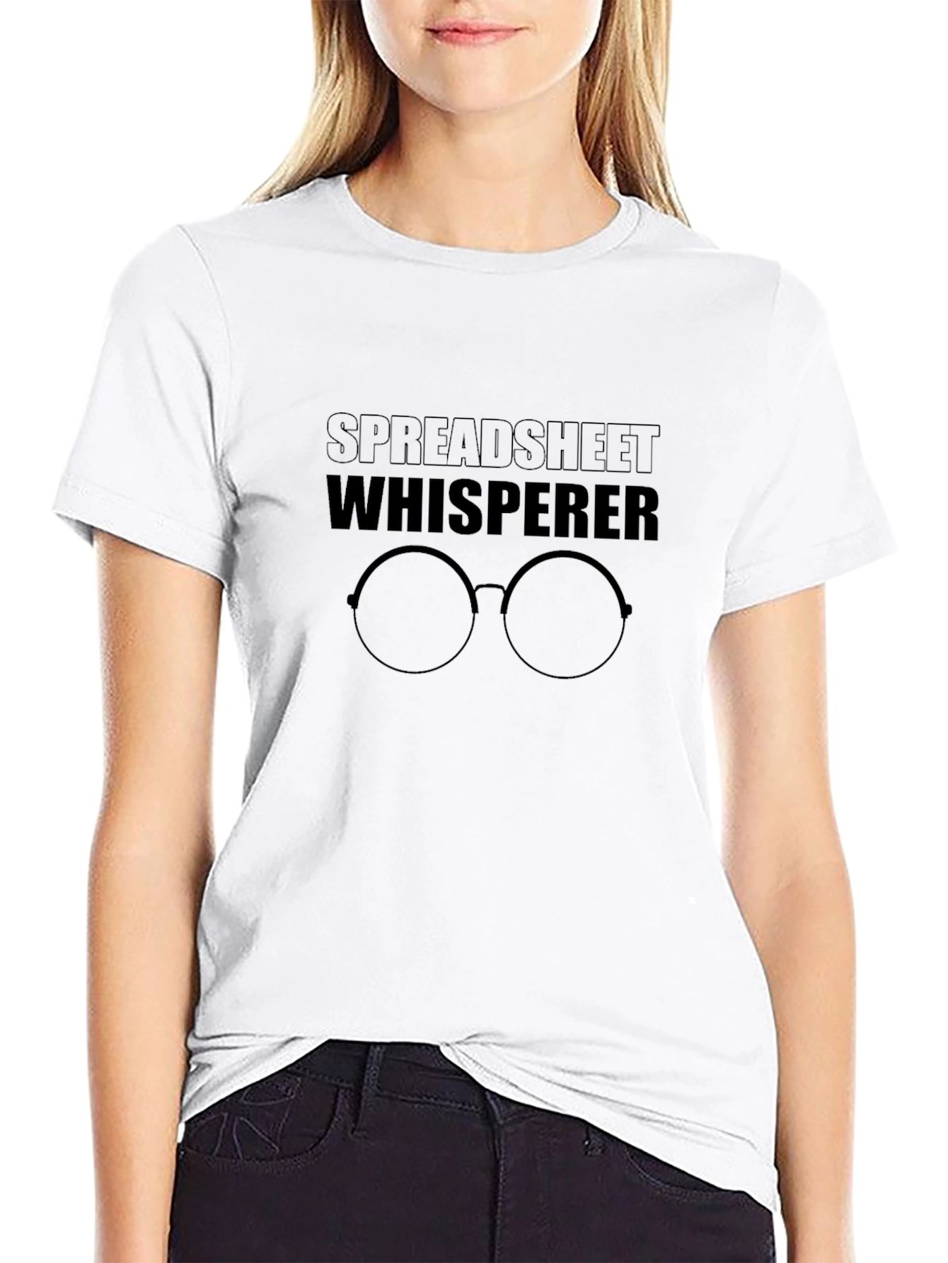 Spreadsheet Whisperer Tee - Black