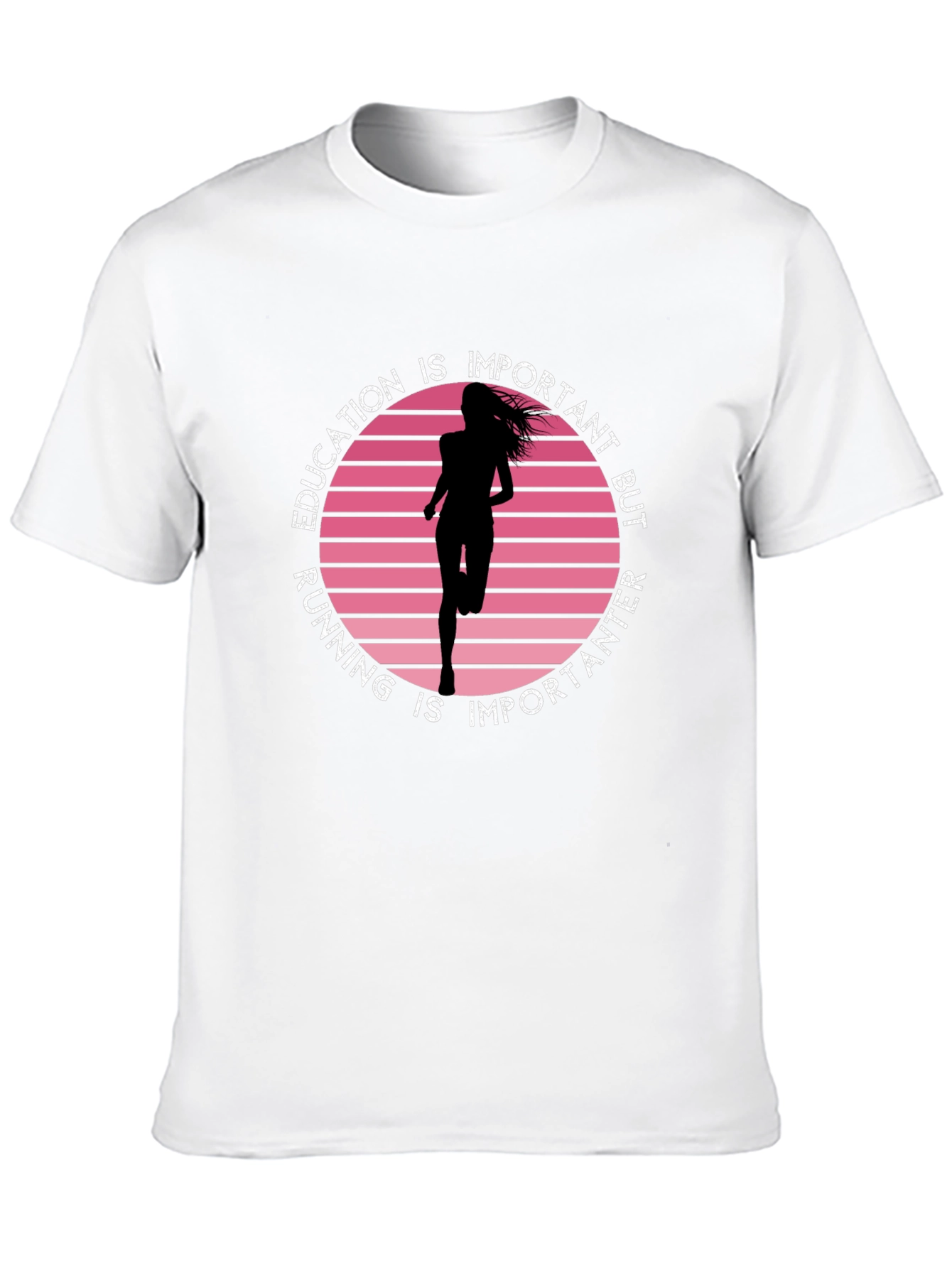 Education Running Graphic Tee