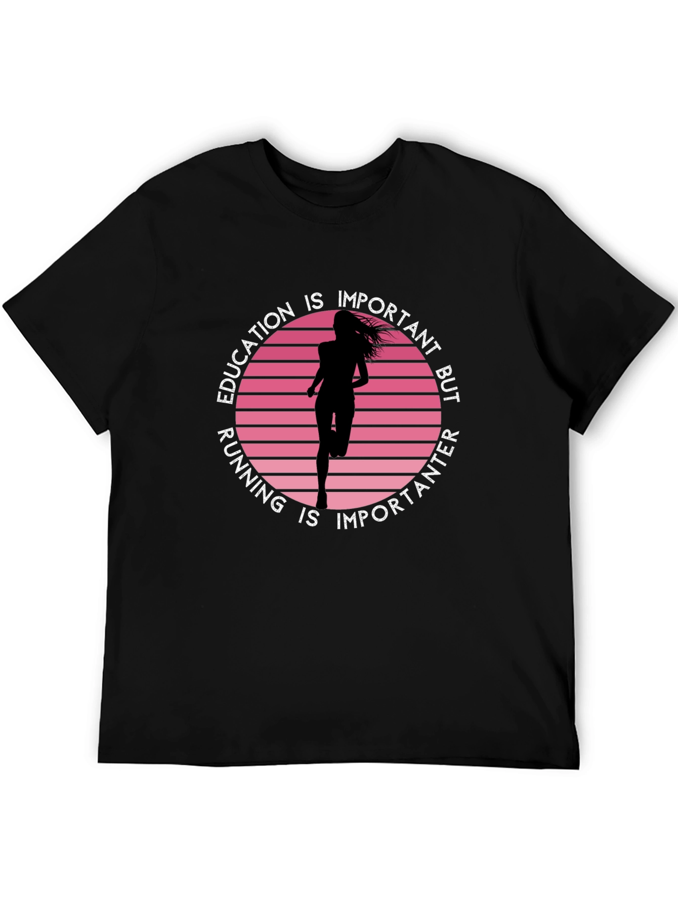 Education Running Graphic Tee