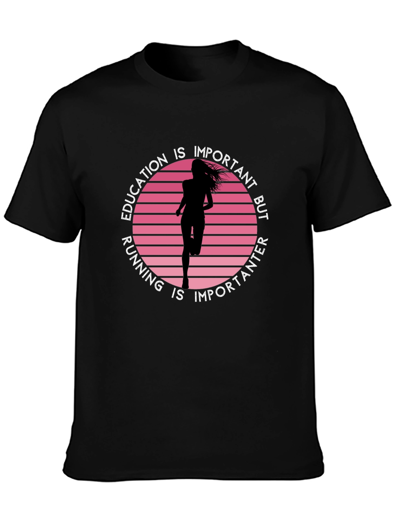Education Running Graphic Tee