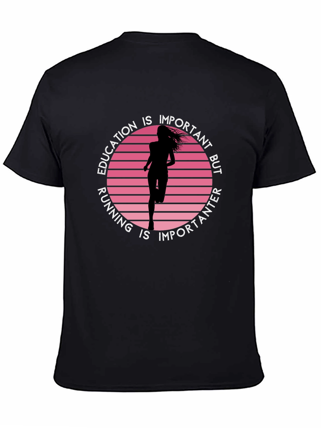 Education Running Graphic Tee