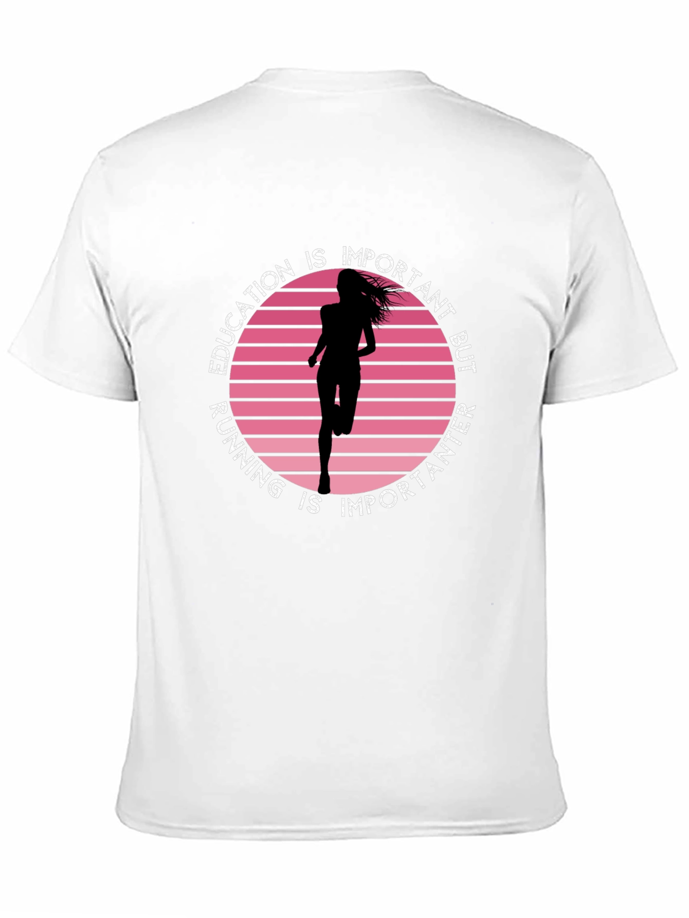 Education Running Graphic Tee