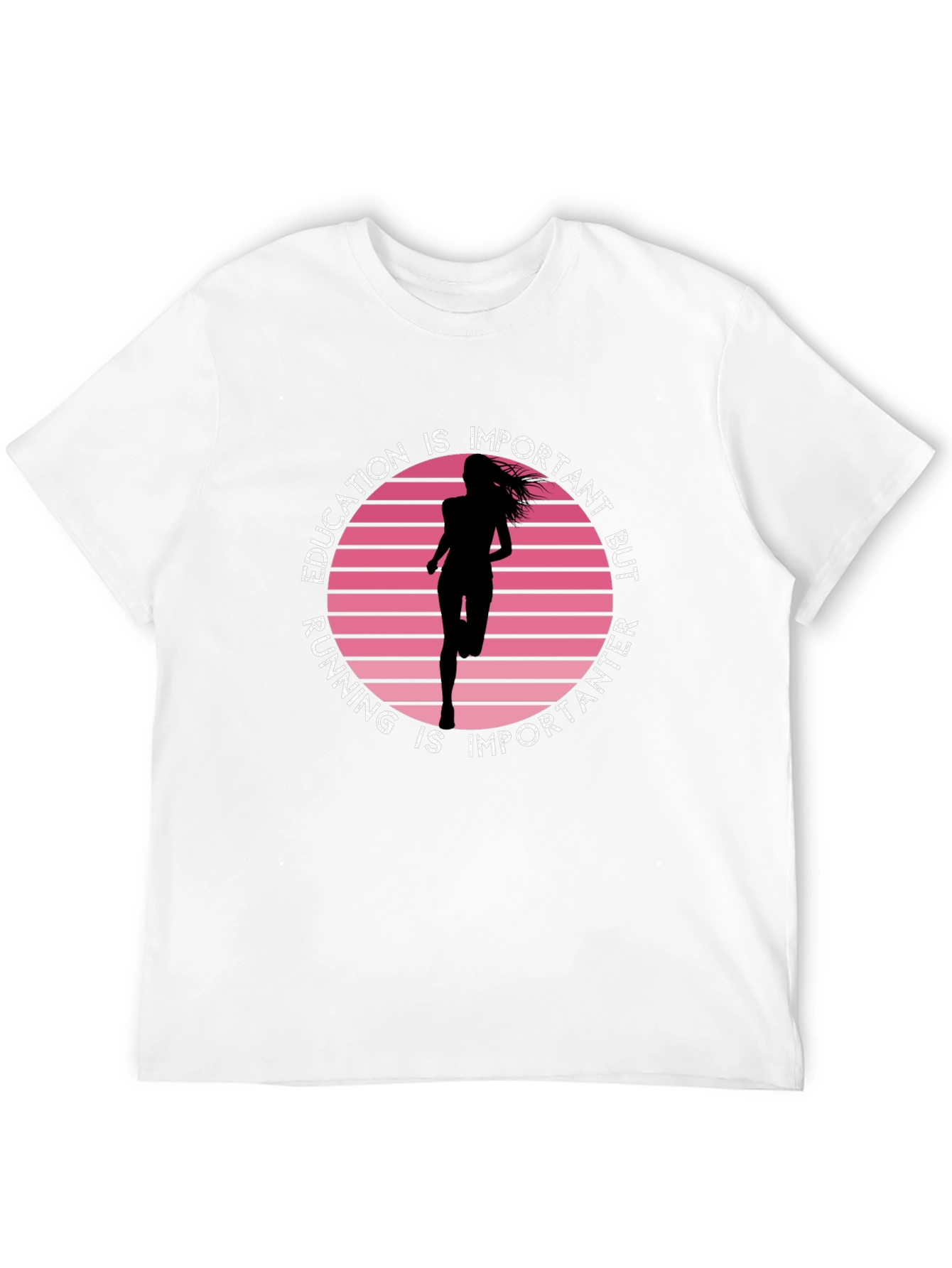 Education Running Graphic Tee