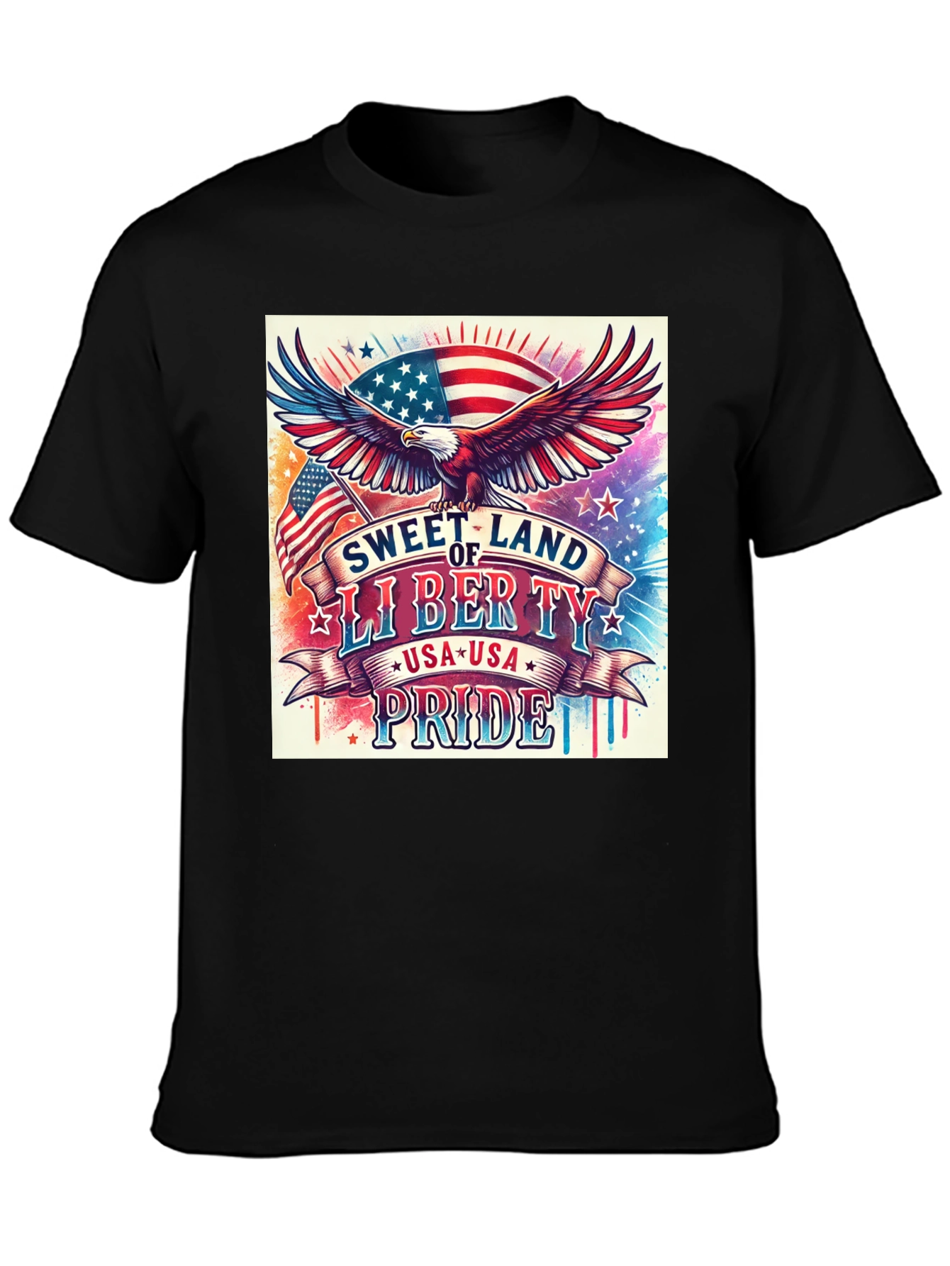 Patriotic Eagle USA Pride T-Shirt