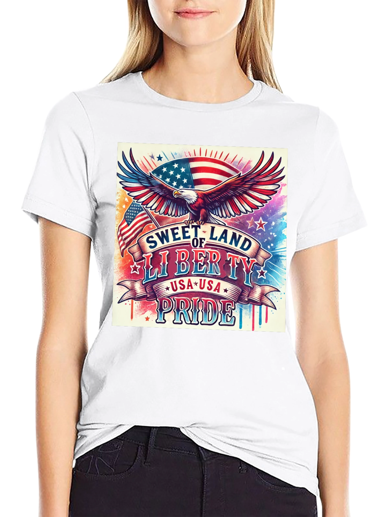 Patriotic Eagle USA Pride T-Shirt