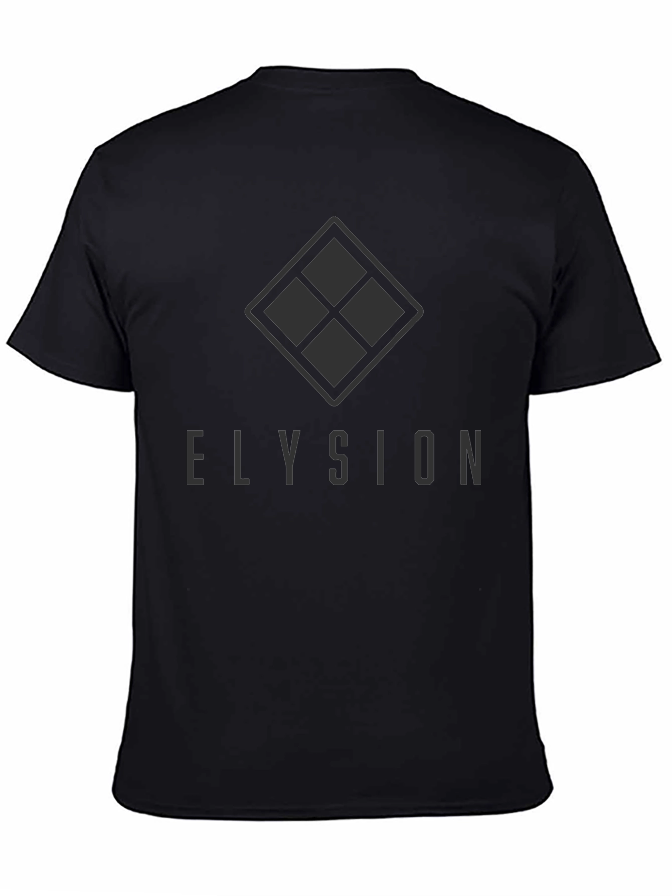 Elysion Diamond Logo Black T-Shirt