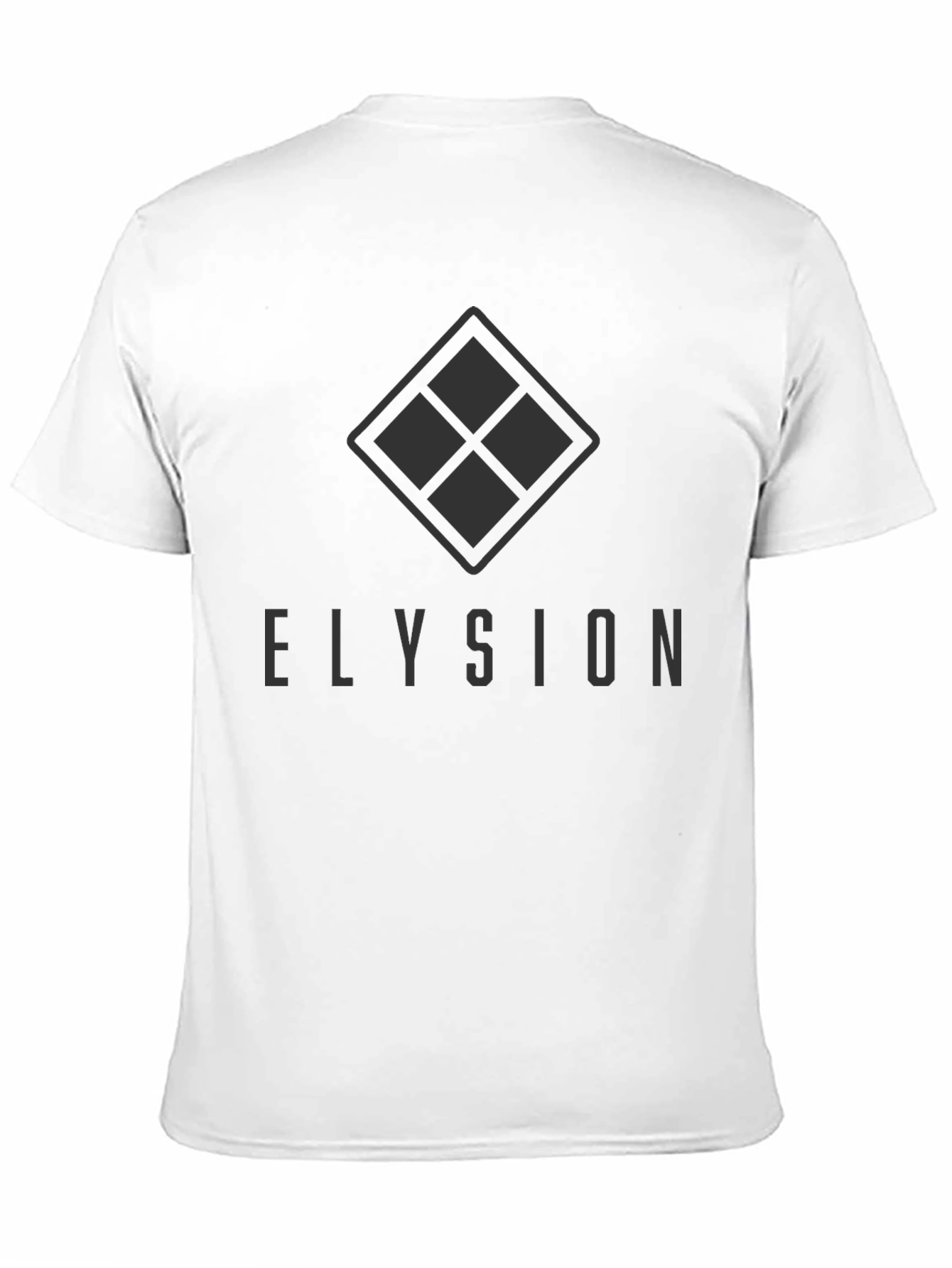 Elysion Diamond Logo Black T-Shirt