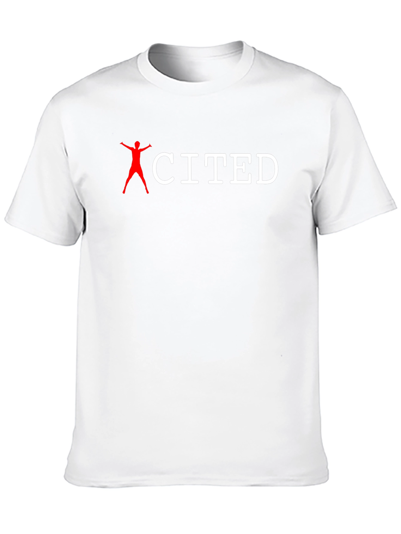 xCITED Graphic T-Shirt - Black Cotton Tee