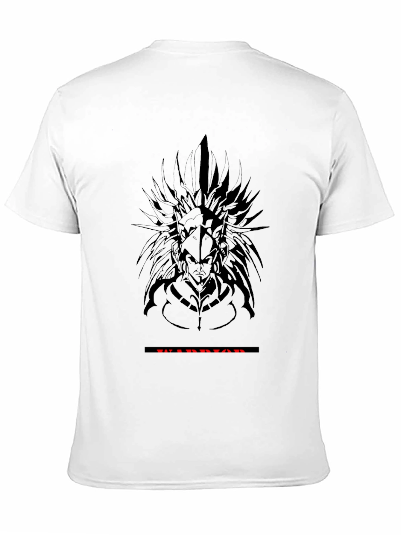 Warrior Graphic Black T-Shirt