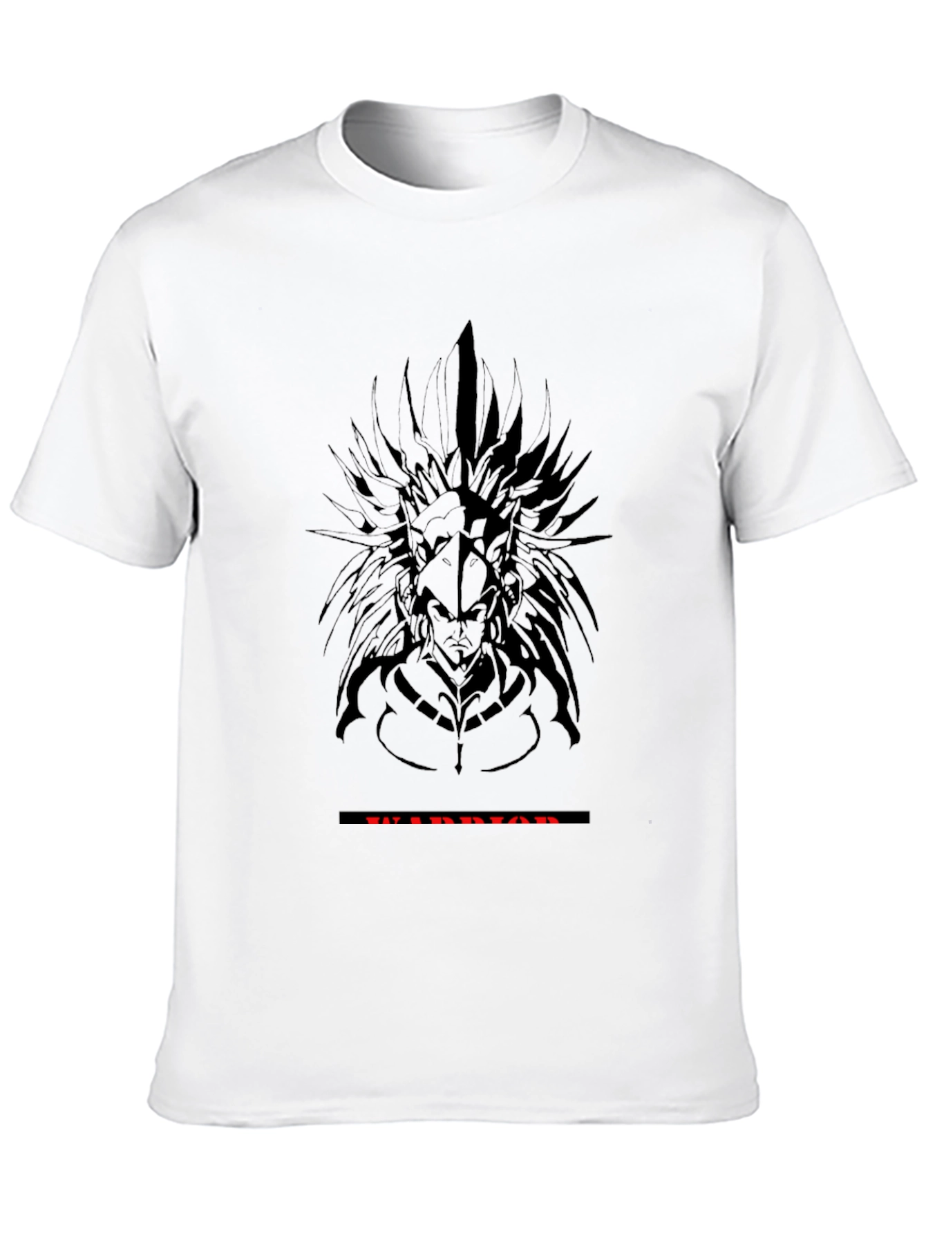 Warrior Graphic Black T-Shirt