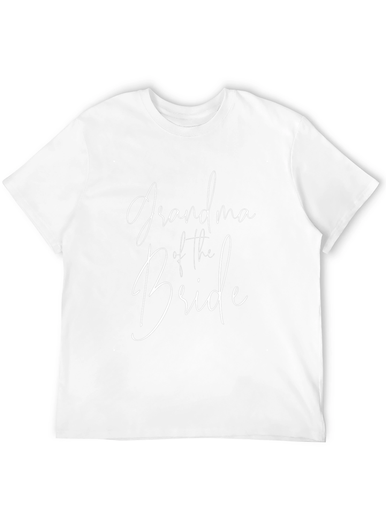 Grandma of the Bride T-Shirt - Wedding Party