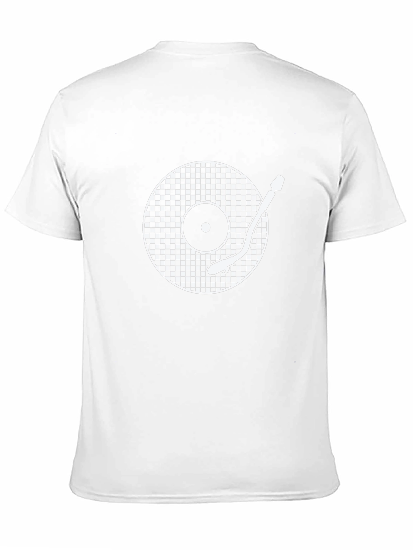 Retro Turntable Graphic Tee - Cool DJ Style