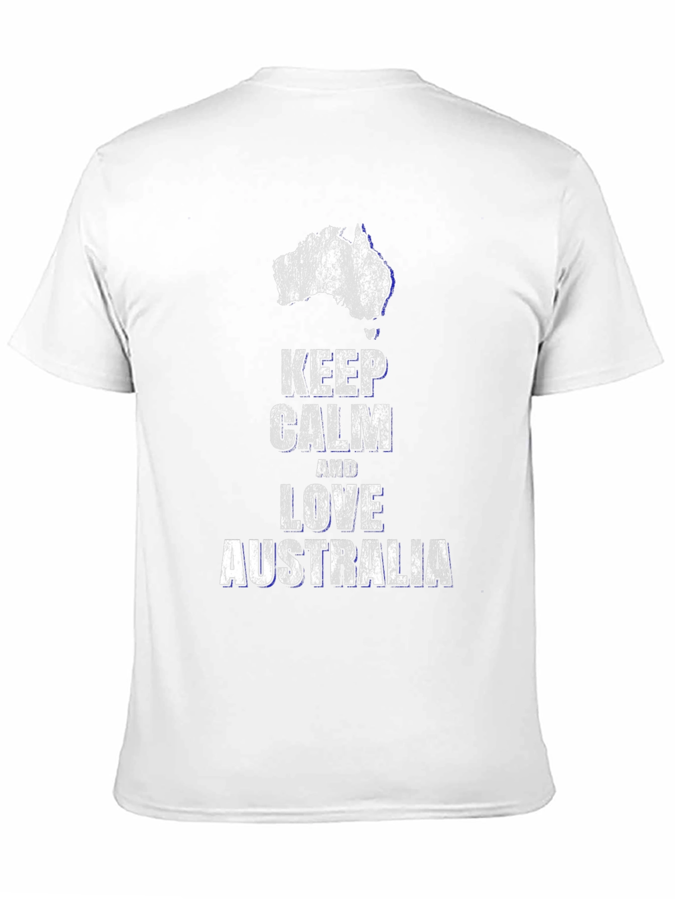 Keep Calm and Love Australia Black T-Shirt