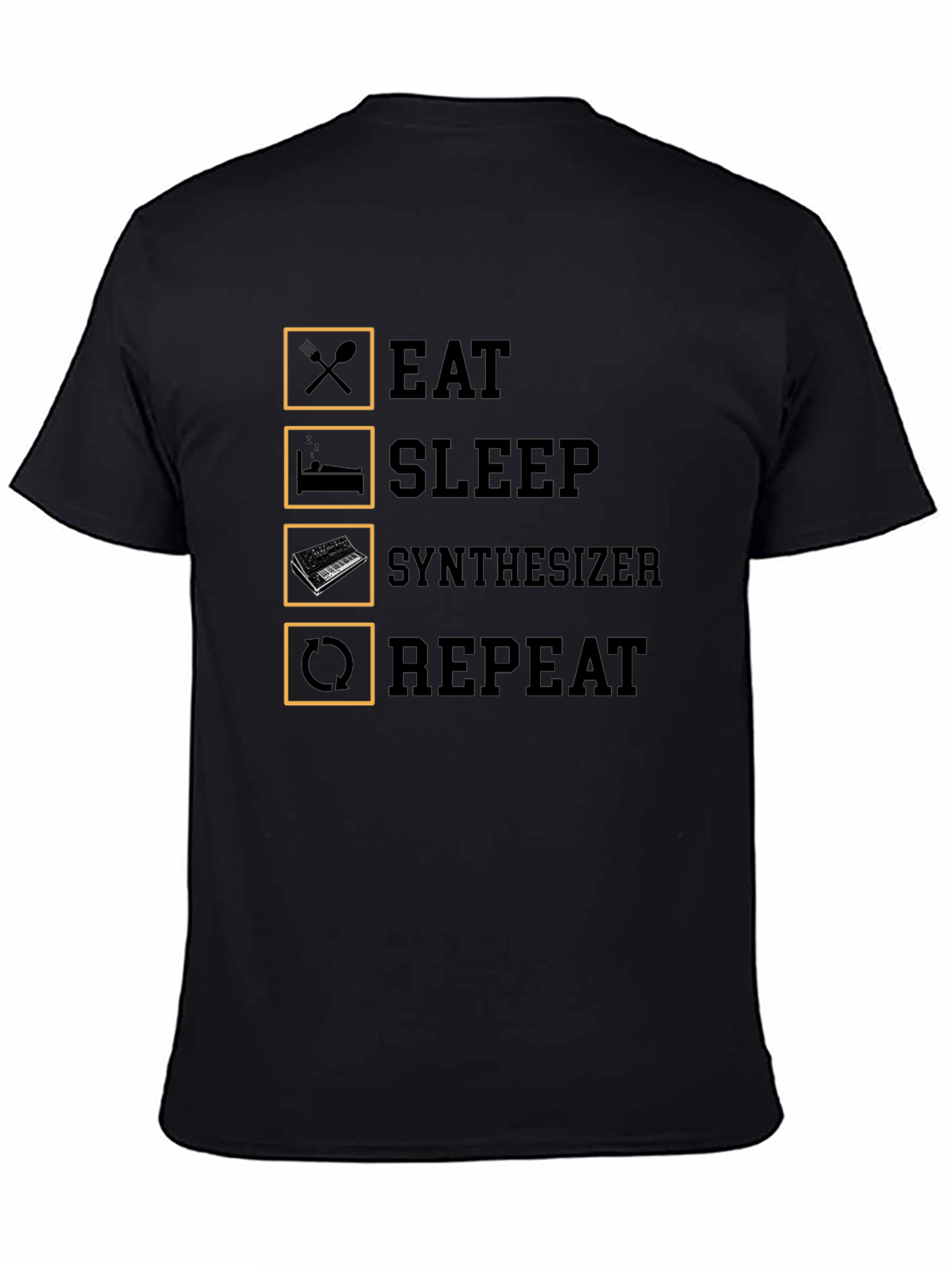 Eat Sleep Synthesizer Repeat T-Shirt