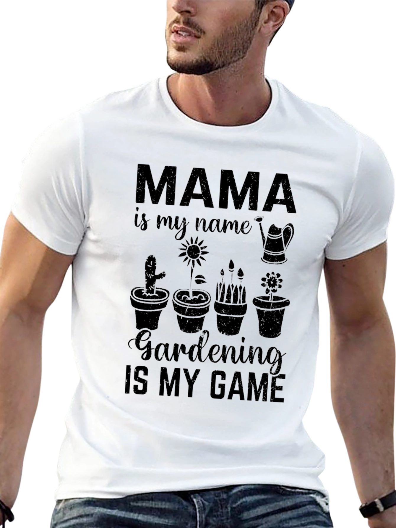 Mama Gardening T-Shirt: Mama is My Name