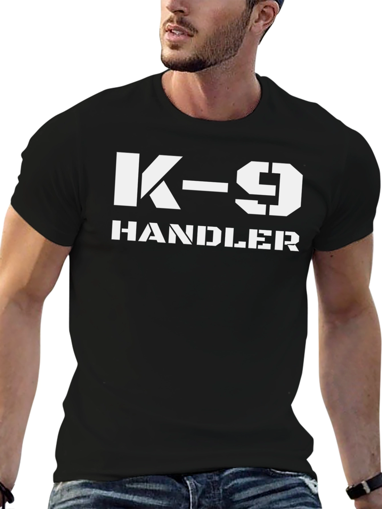 K-9 Handler Graphic Tee - Black