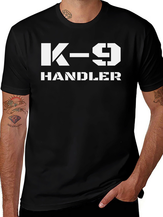 K-9 Handler Graphic Tee - Black