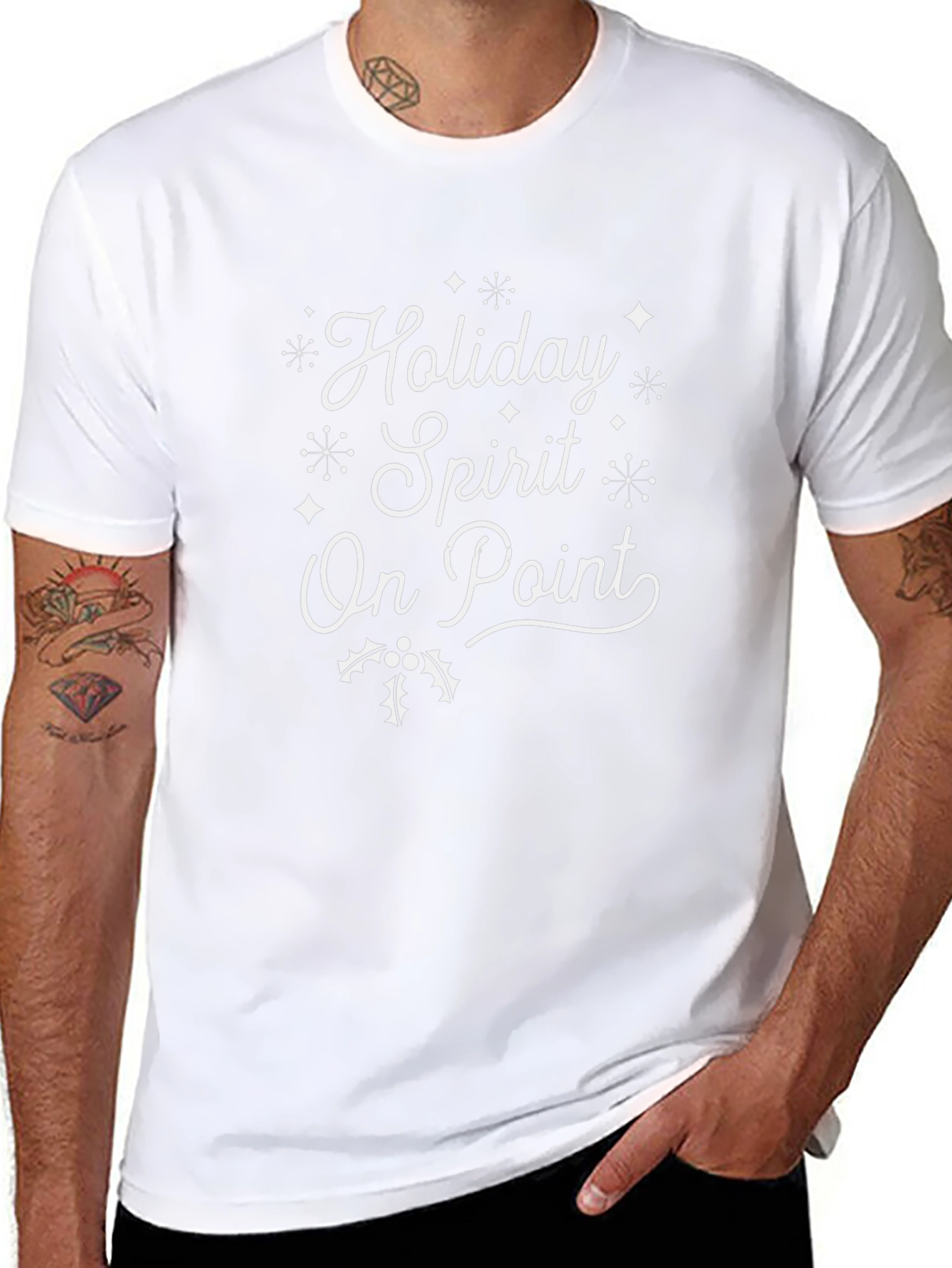 Holiday Spirit On Point T-Shirt