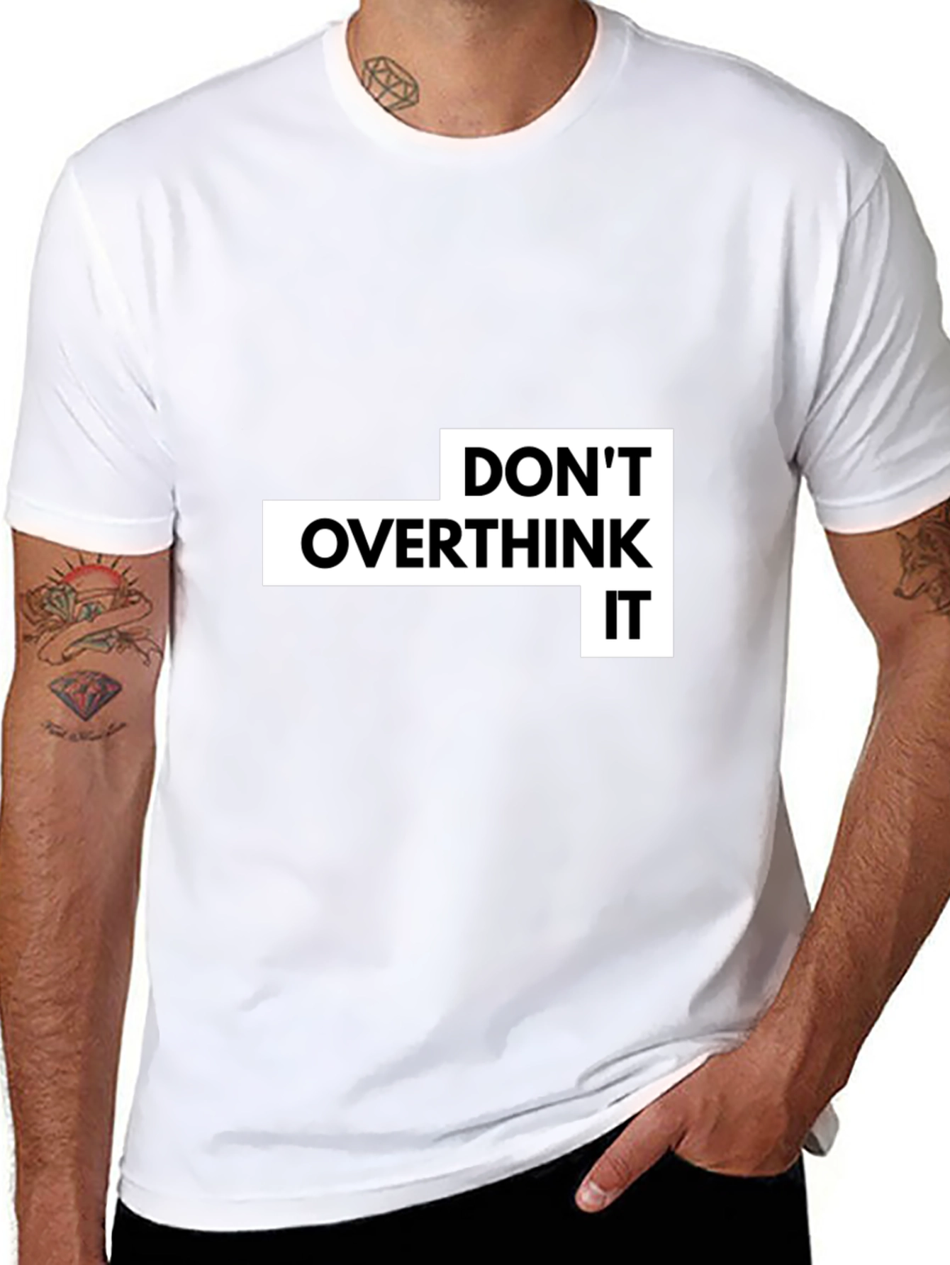 Dont Overthink It Graphic T-Shirt